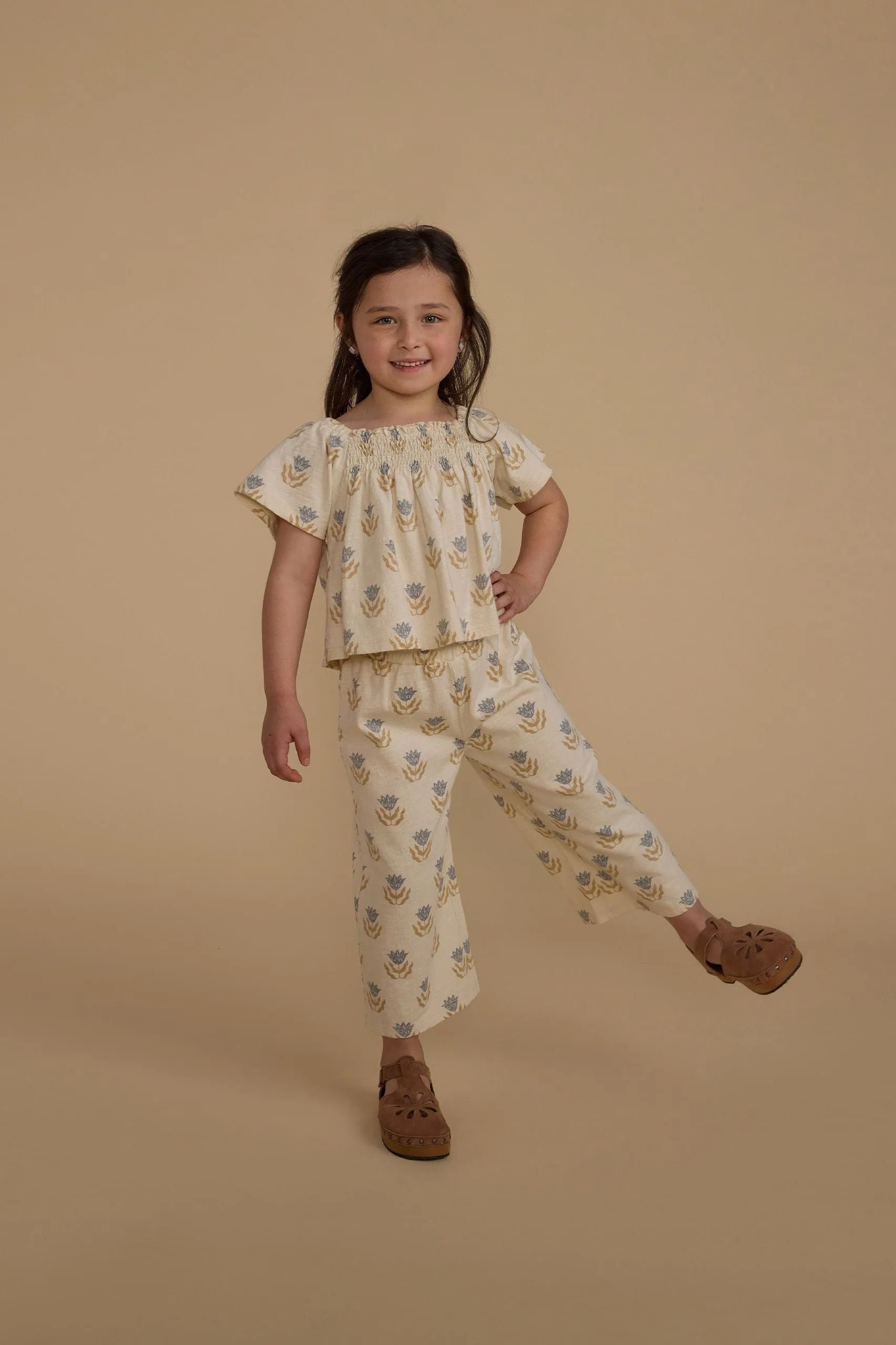 Rylee   Cru Babykids Weitbeinige Hose | Flora