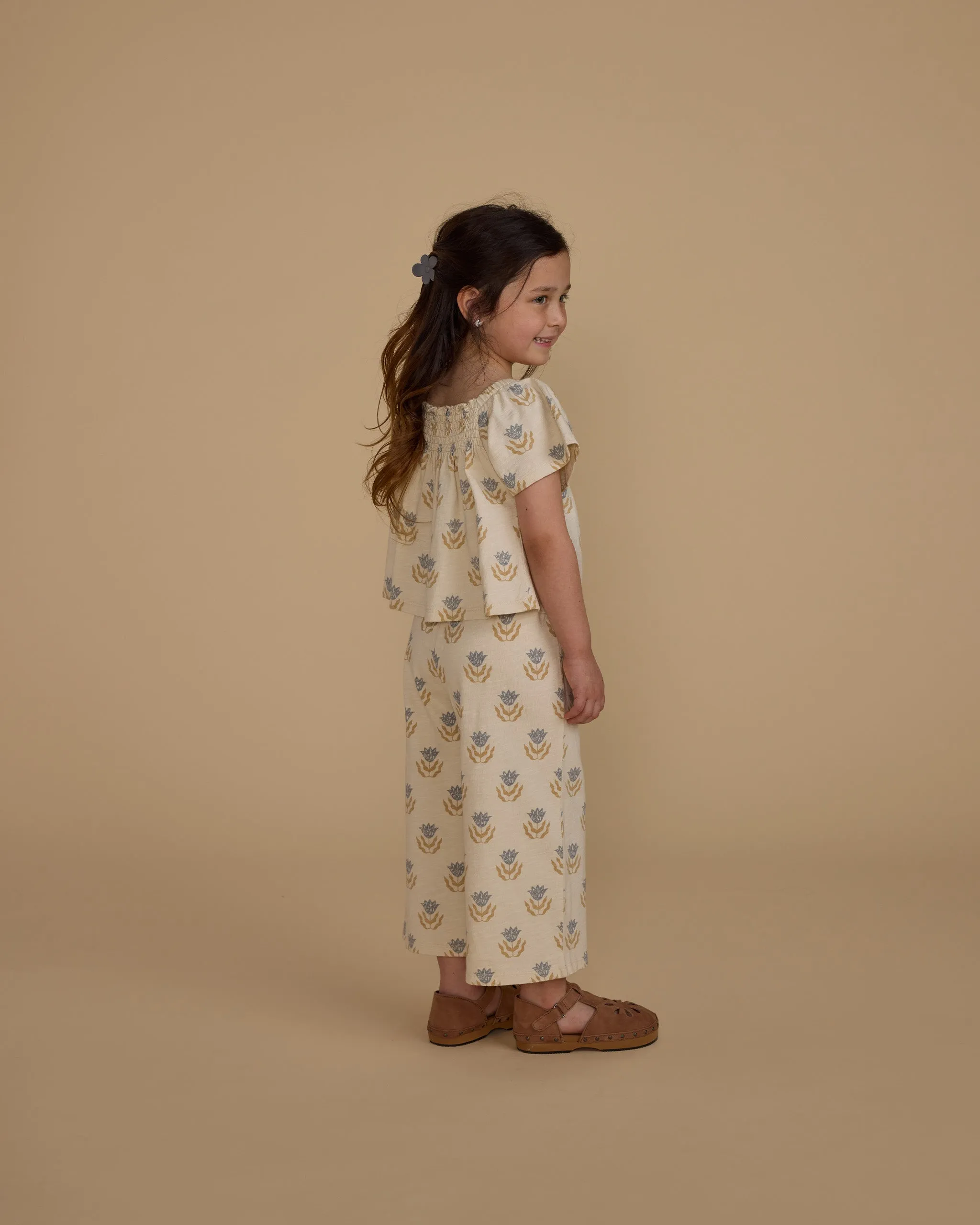 Rylee   Cru Babykids Weitbeinige Hose | Flora
