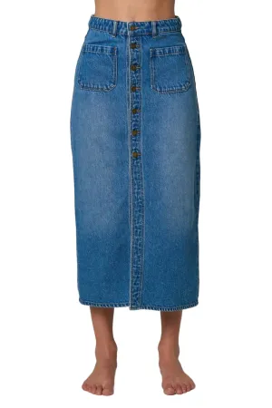 Sailor Skirt Azure In Mid Blue