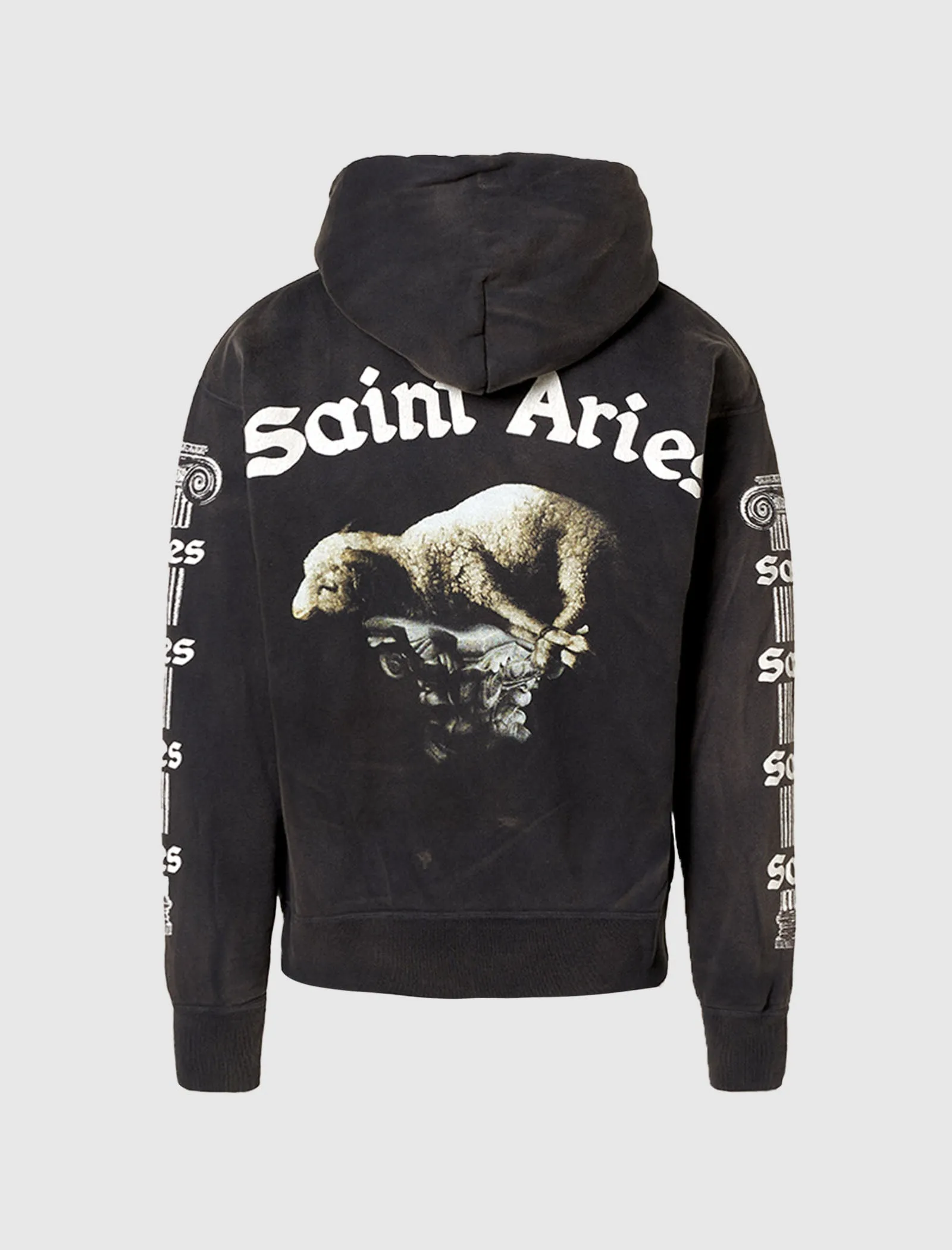 SAINT ARIES KAPUZENPULLOVER