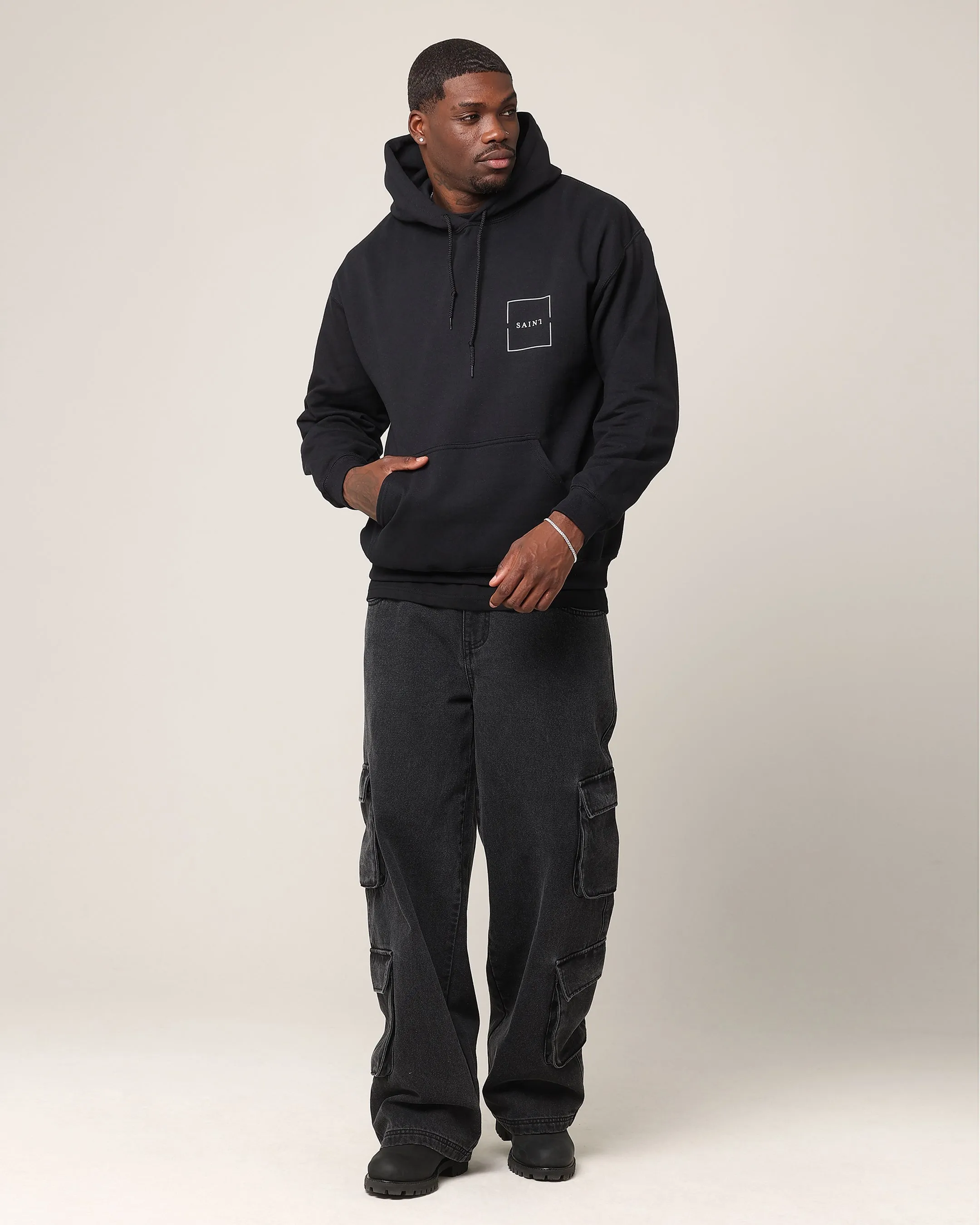 Saint Morta Division Hoodie Schwarz
