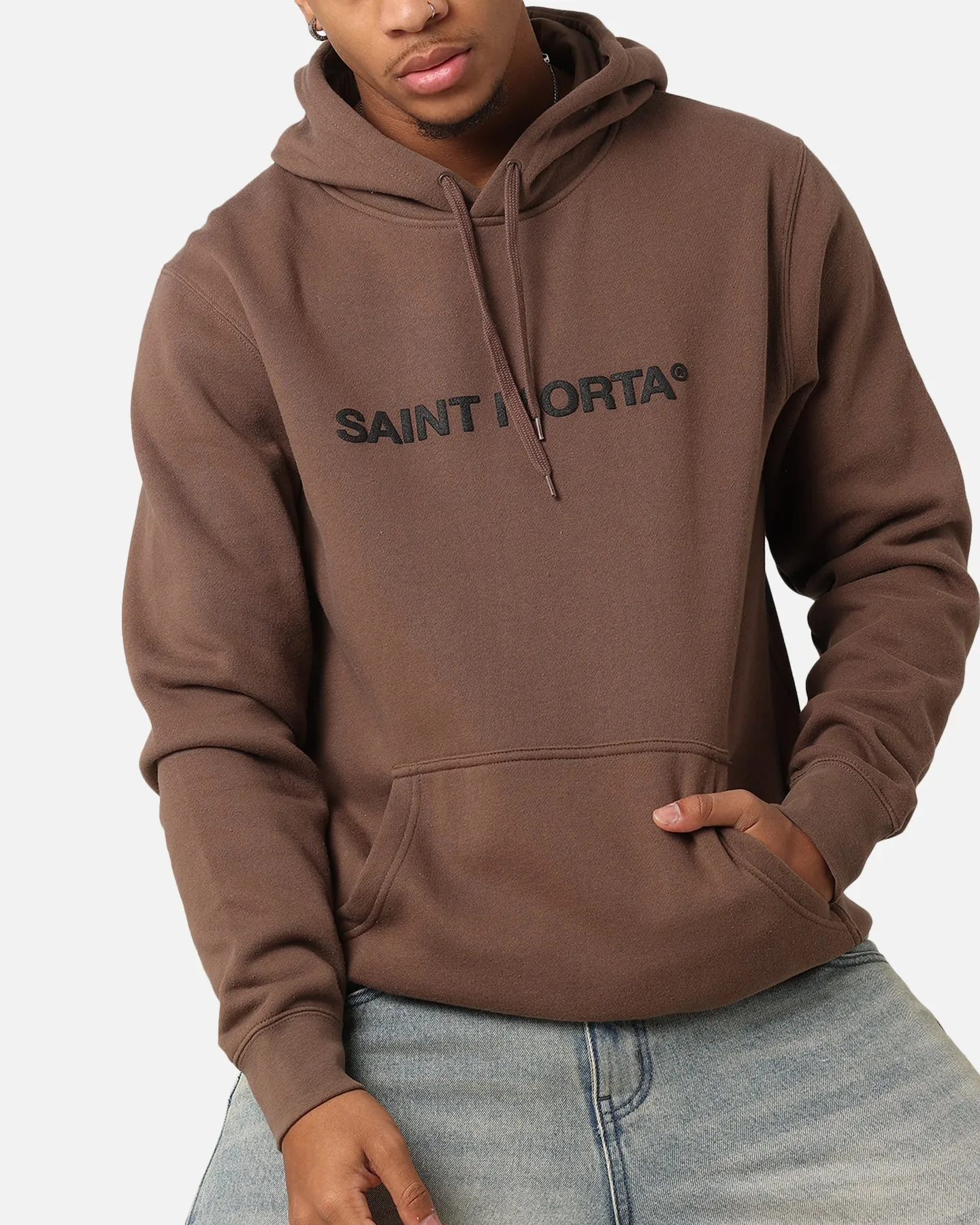 Saint Morta Offizielle Kapuzenjacke Walnuss