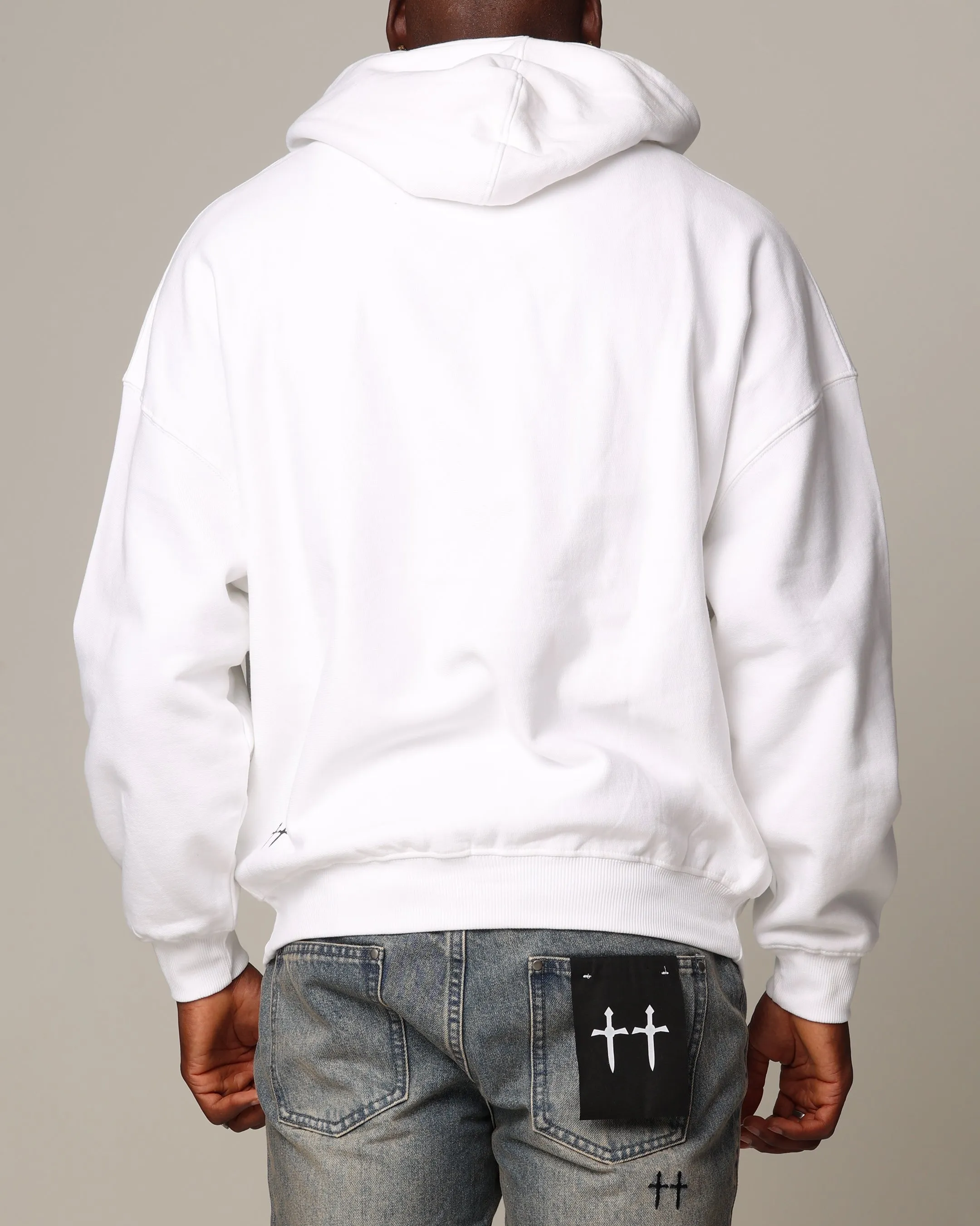 Saint Morta System Overload Hoodie Weiß