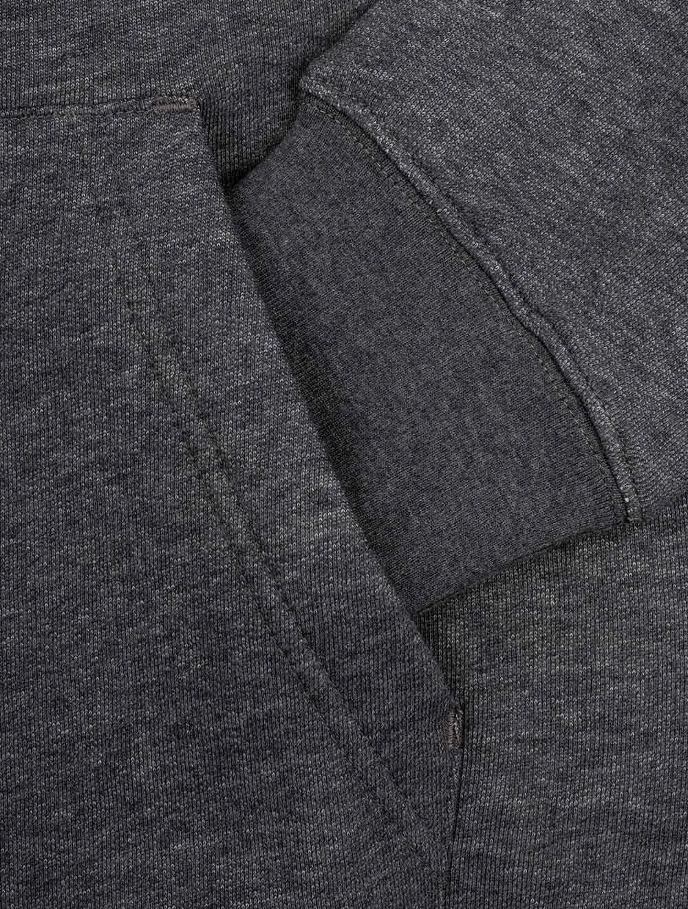 Shield Hoodie Dunkel Anthrazit Melange