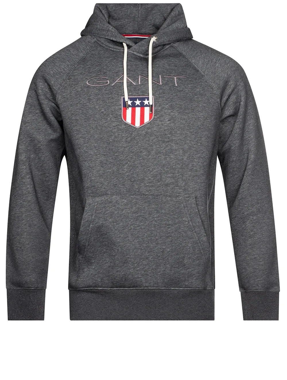 Shield Hoodie Dunkel Anthrazit Melange