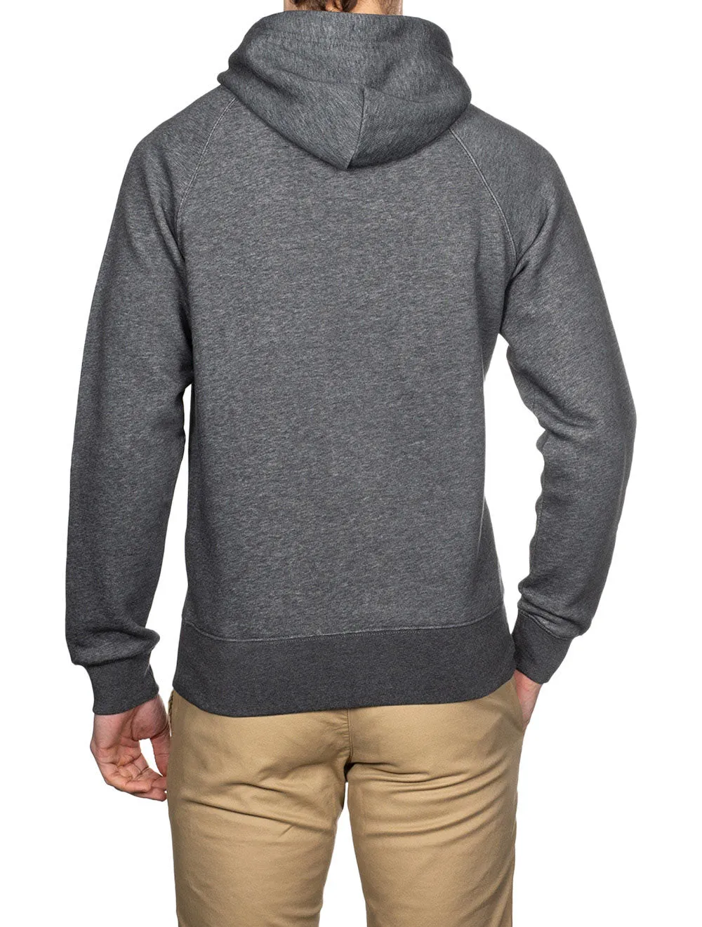 Shield Hoodie Dunkel Anthrazit Melange