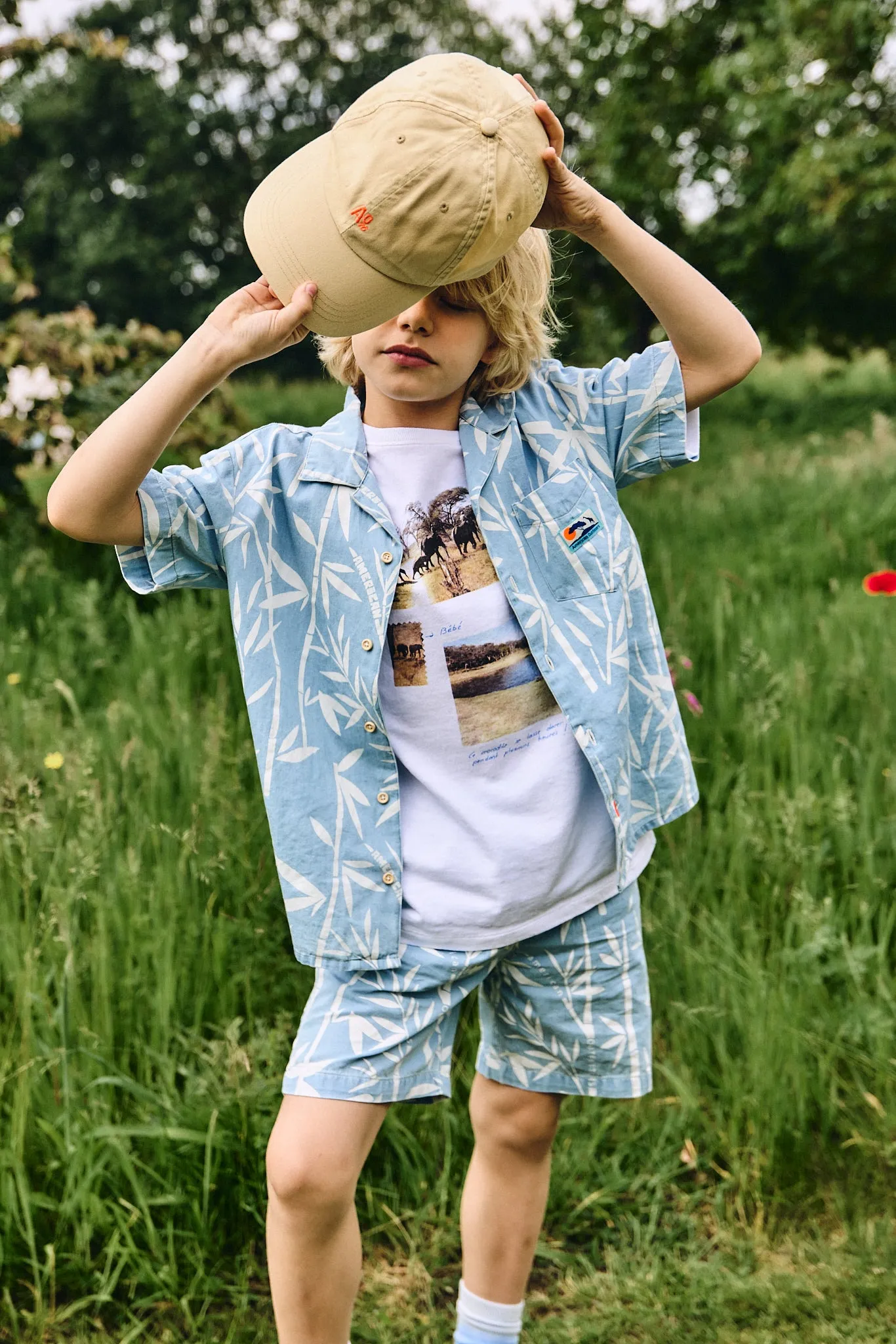 Silas T-Shirt Elefant 000100 - Weiß Ao76 Kleidung Jungen Mädchen