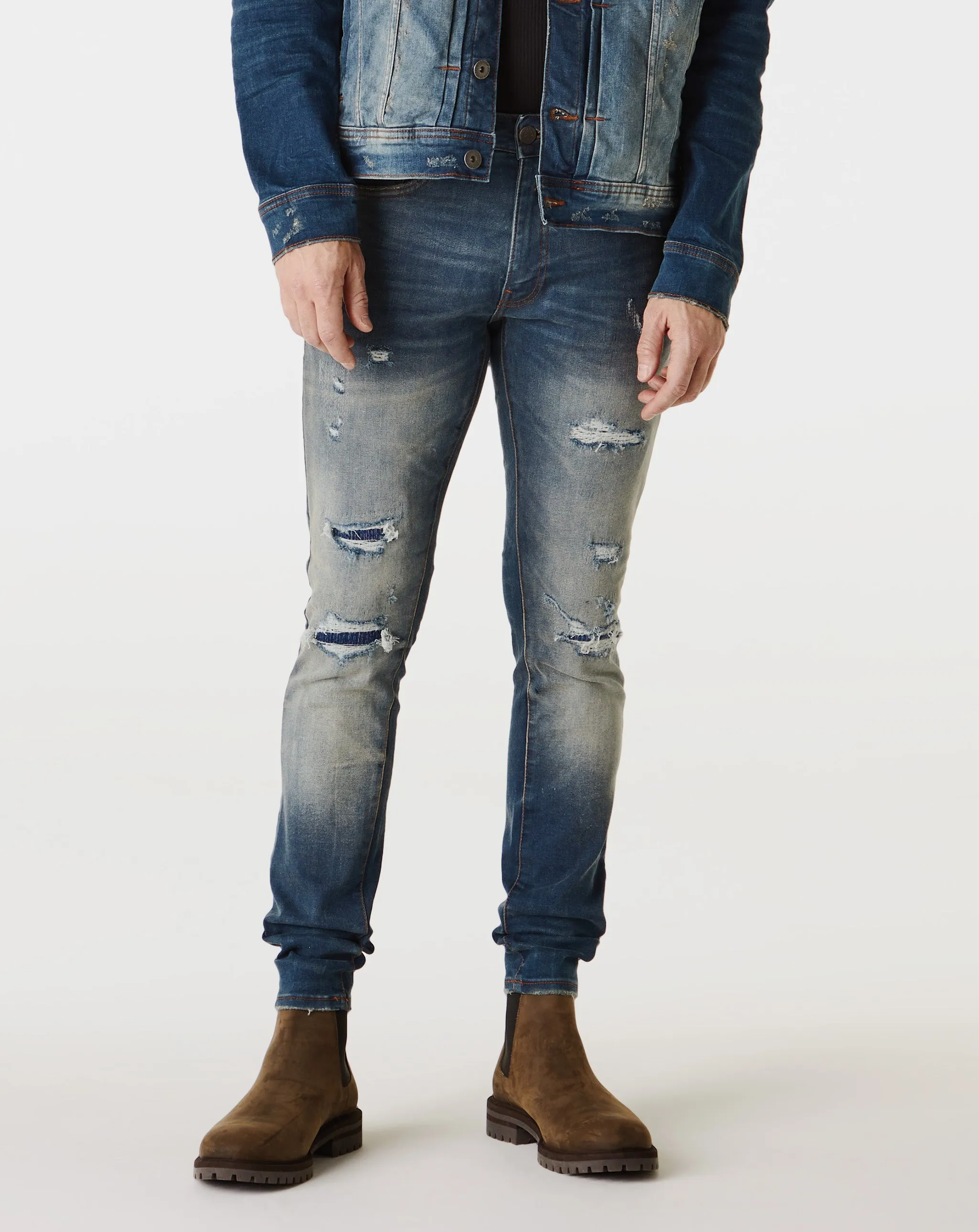 Skinny Jeans mit Rissen