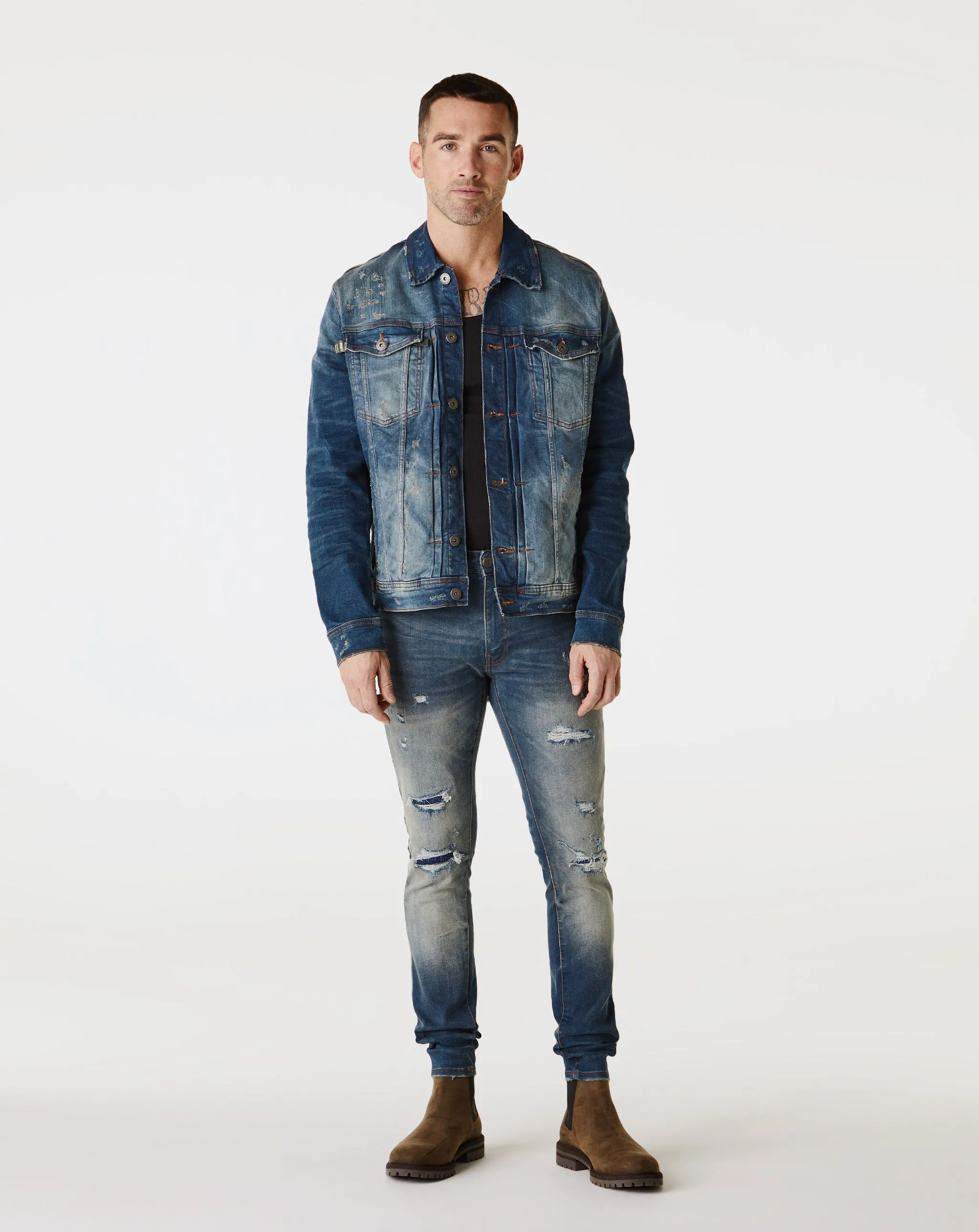 Skinny Jeans mit Rissen