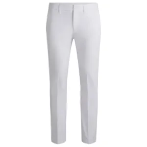 Slim-fit pants in water-repellent stretch fabric