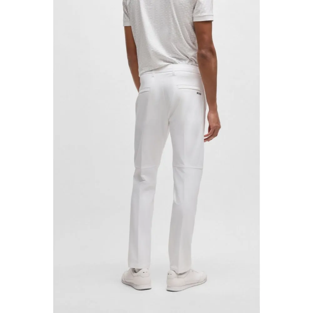 Slim-Fit-Hose in wasserabweisendem Stretchstoff