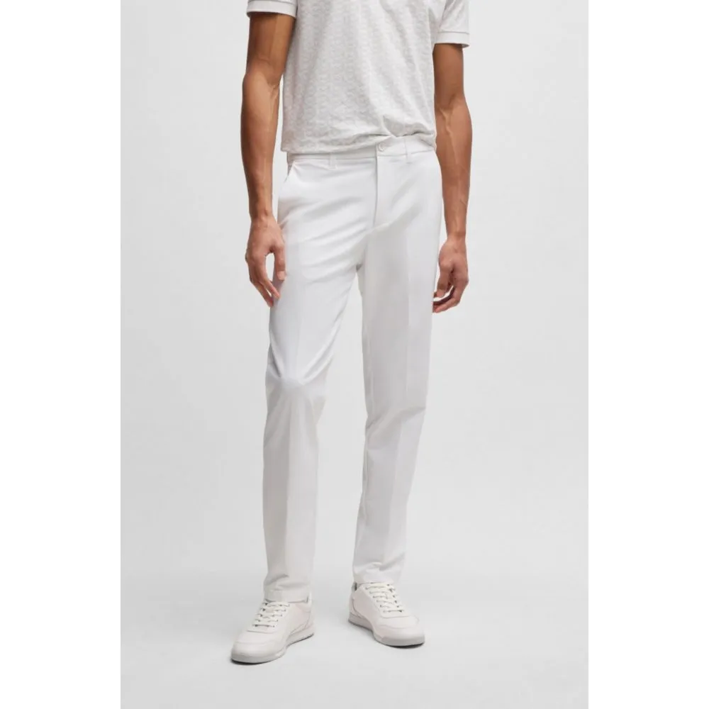 Slim-Fit-Hose in wasserabweisendem Stretchstoff