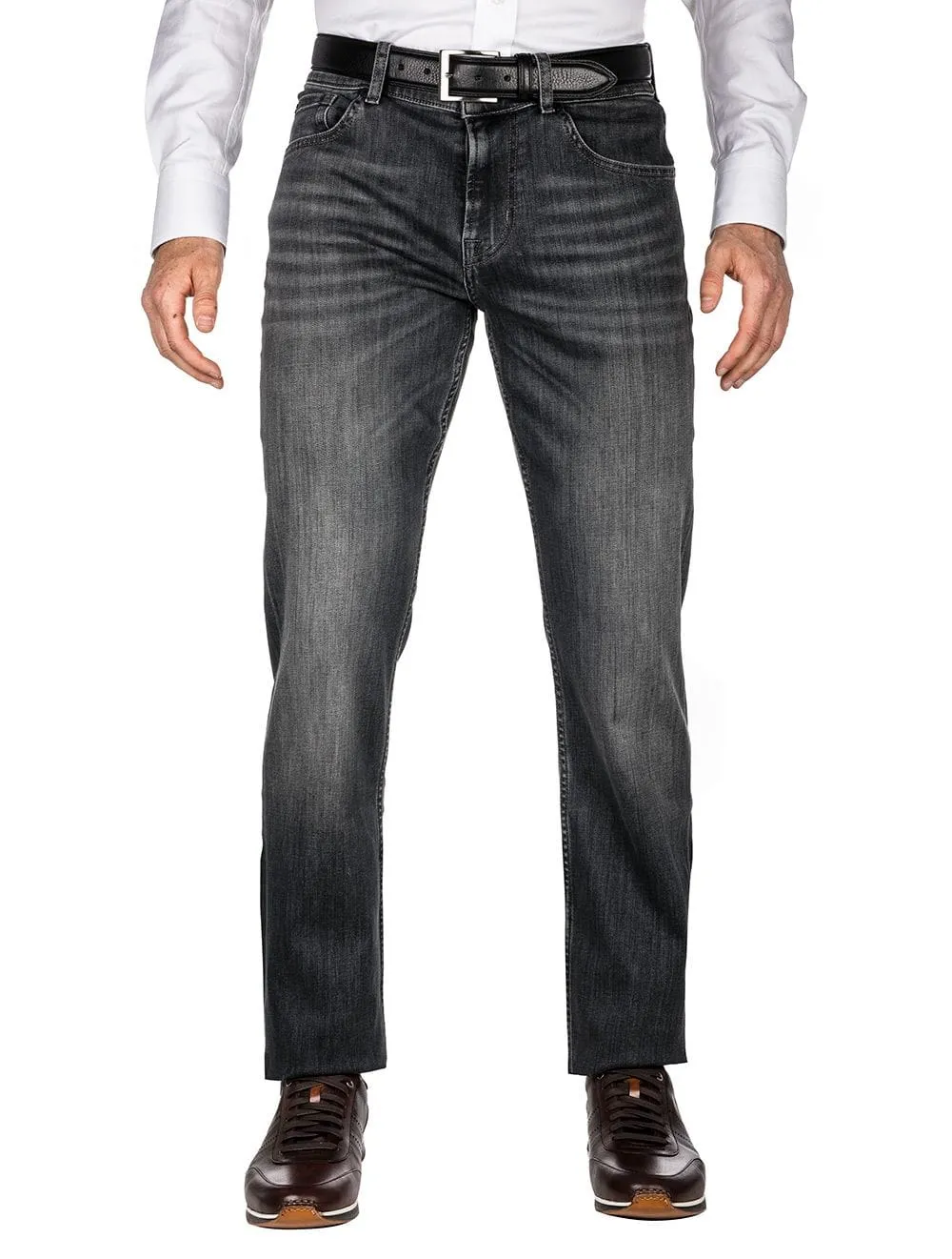 Slimmy Grey Slim Fit Jeans Grau