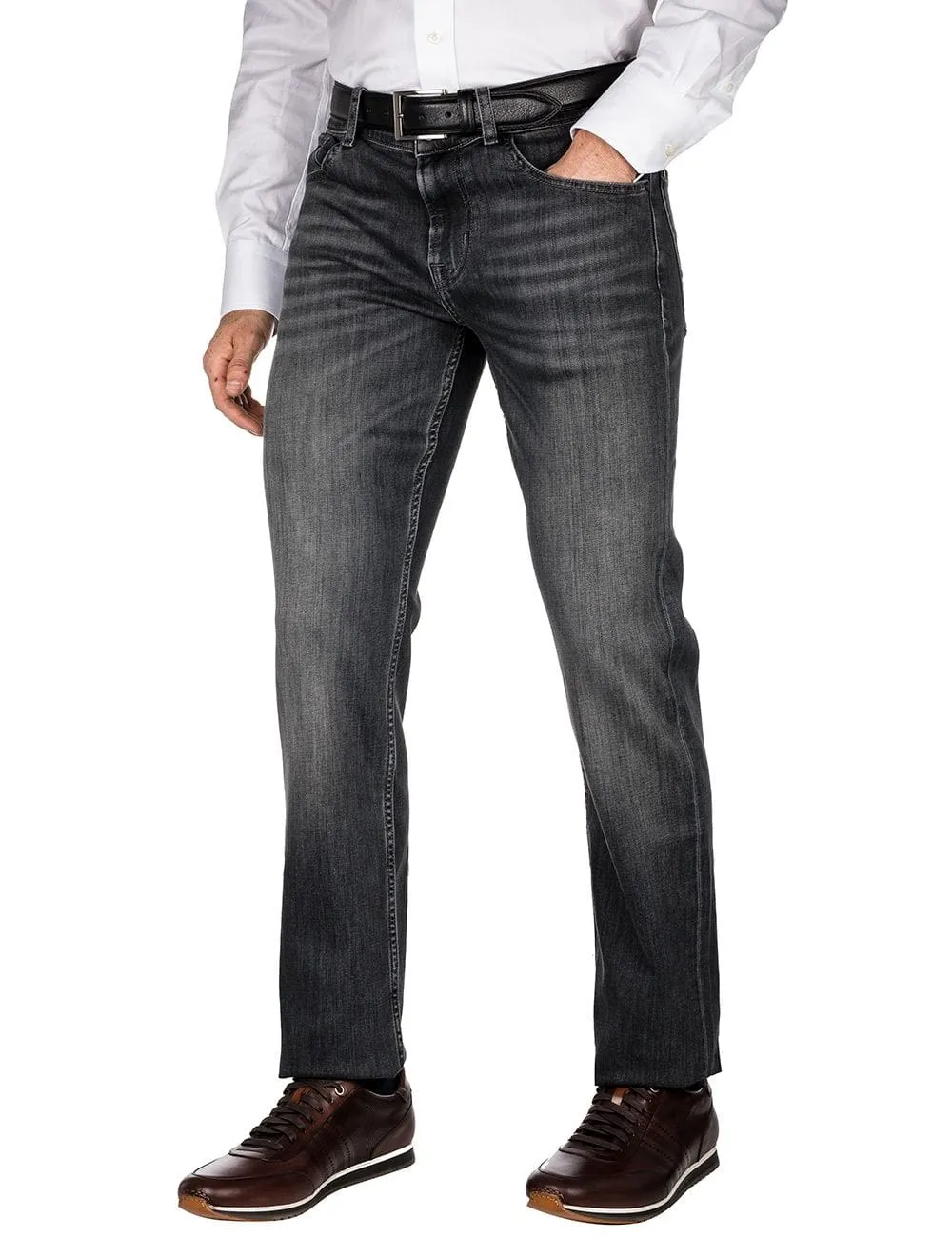 Slimmy Grey Slim Fit Jeans Grau