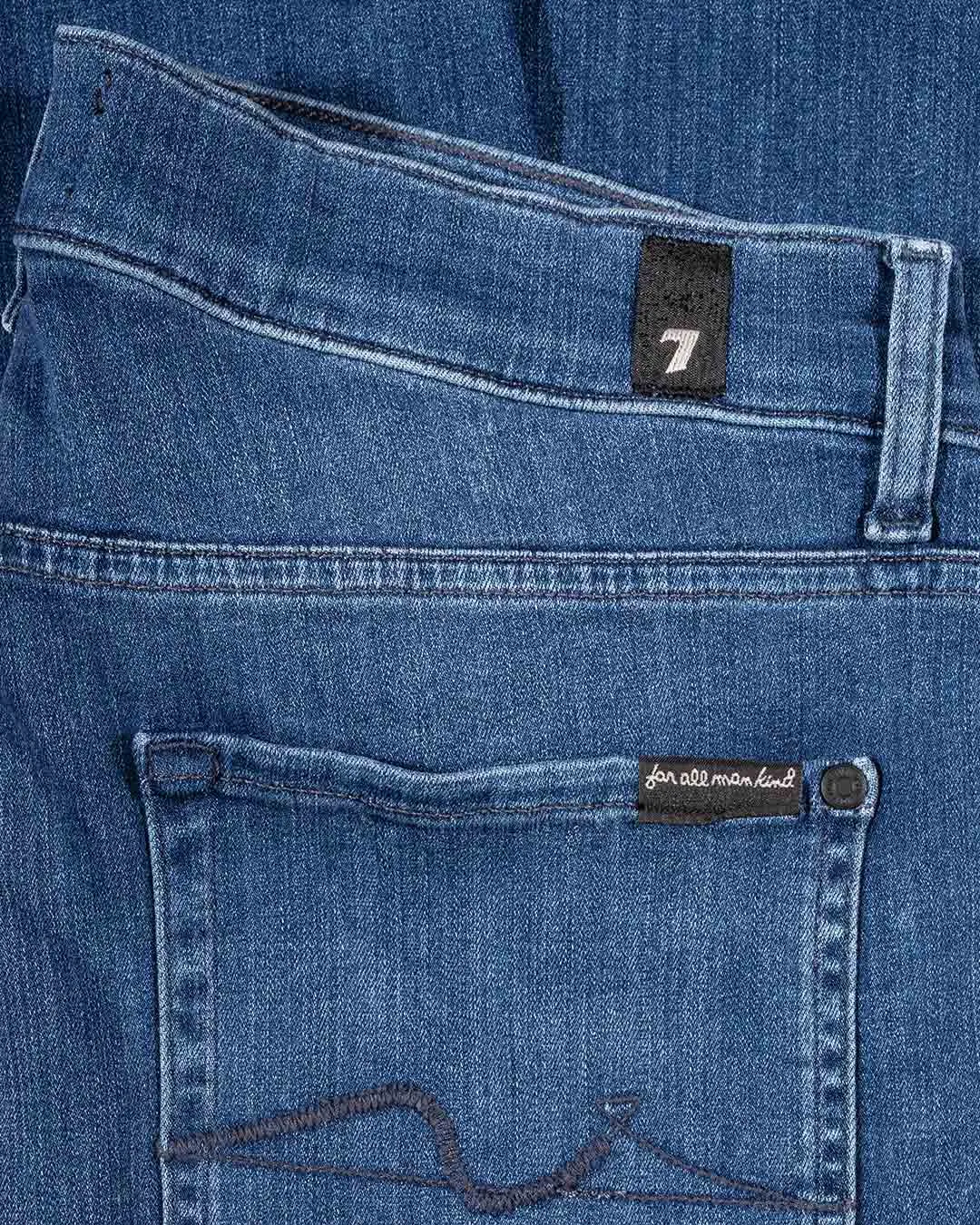 Slimmy Schmal geschnitten Lux Performance Blau Blau