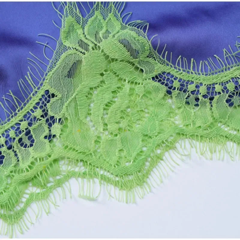Slipkleid mit Spitzendetail