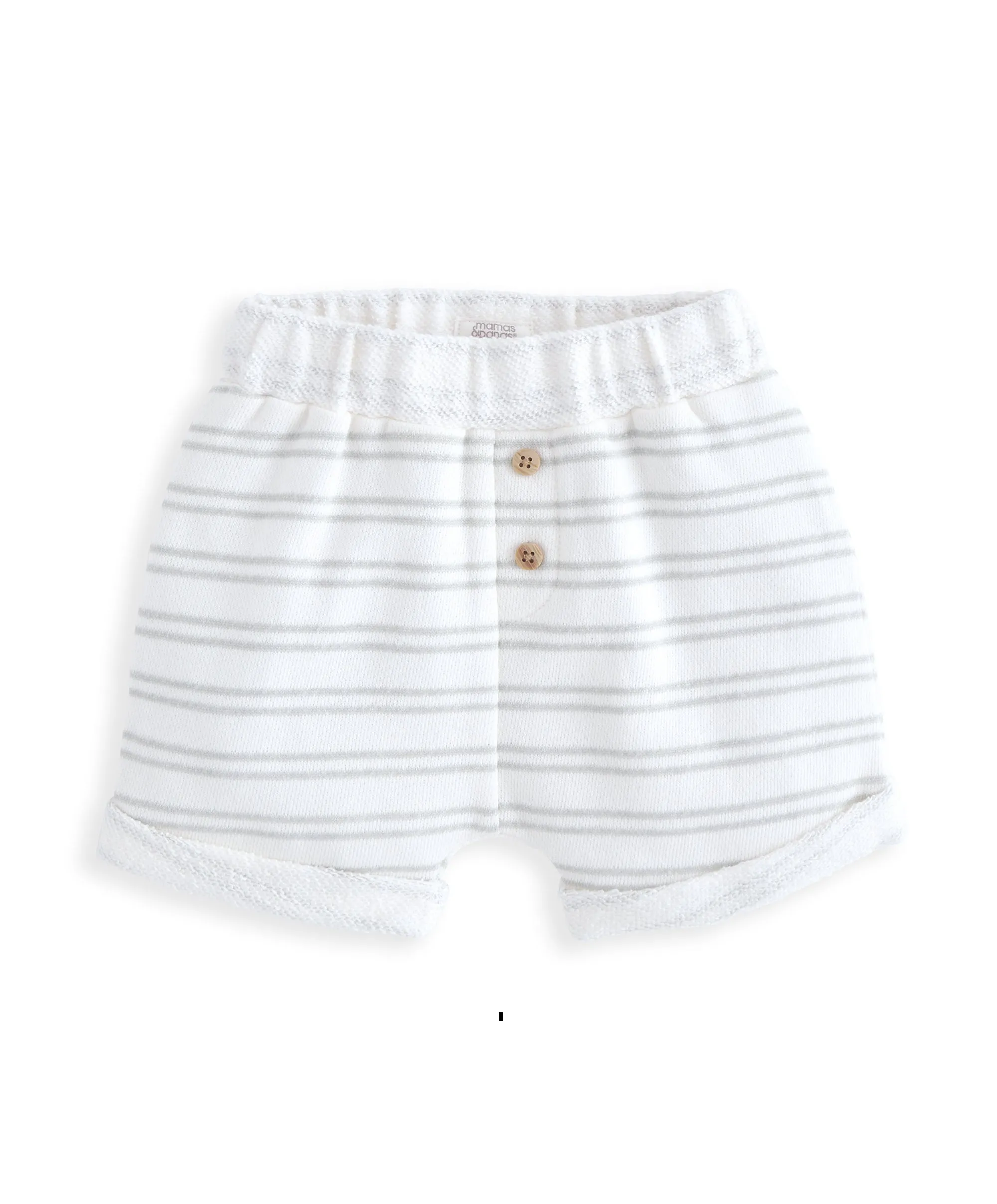 Bequemes T-Shirt & Shorts-Set (2-teilig) - Streifenprint