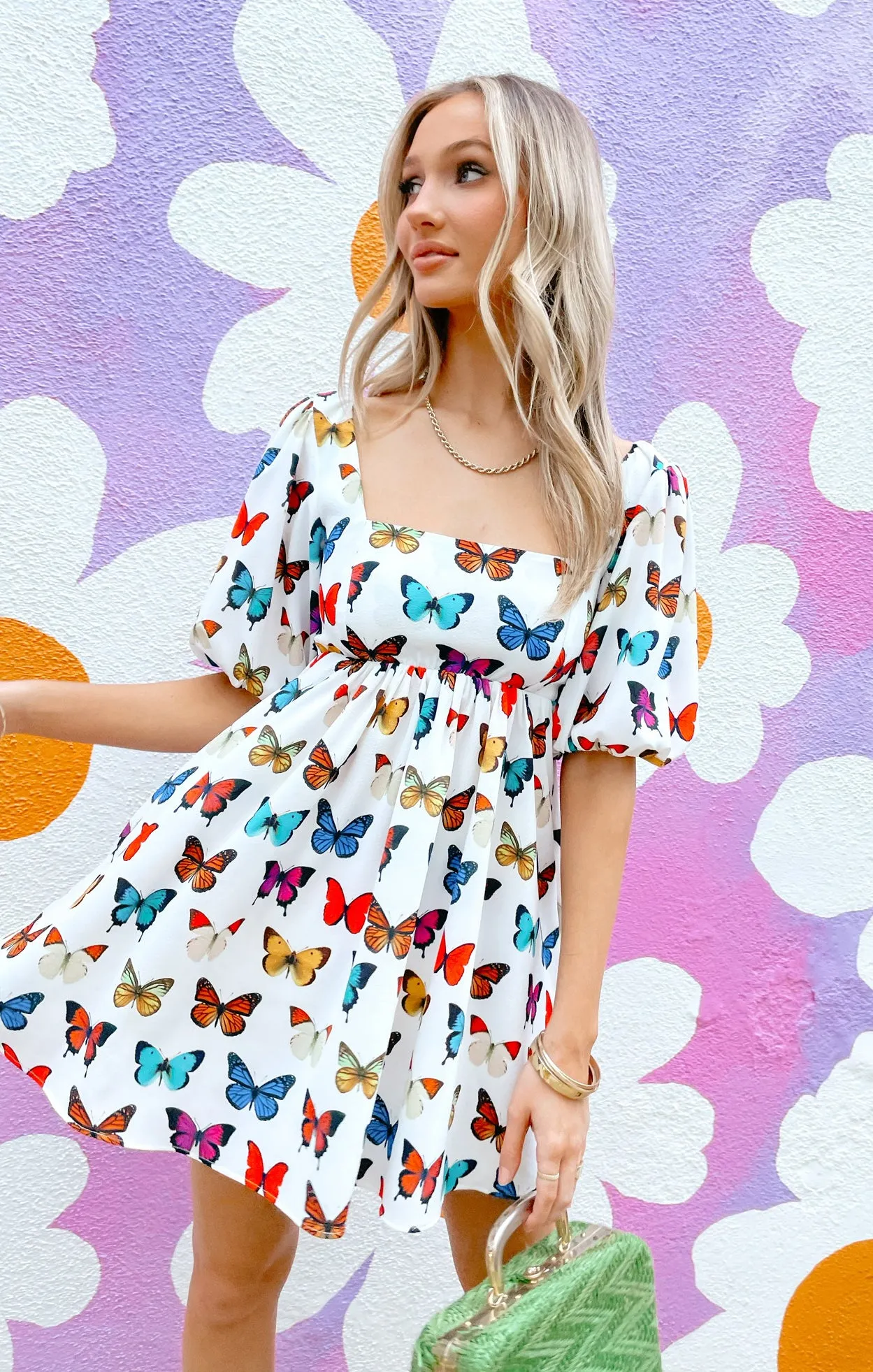 Verliebtes Babydoll-Kleid ~ Schmetterlinge in meinen Augen
