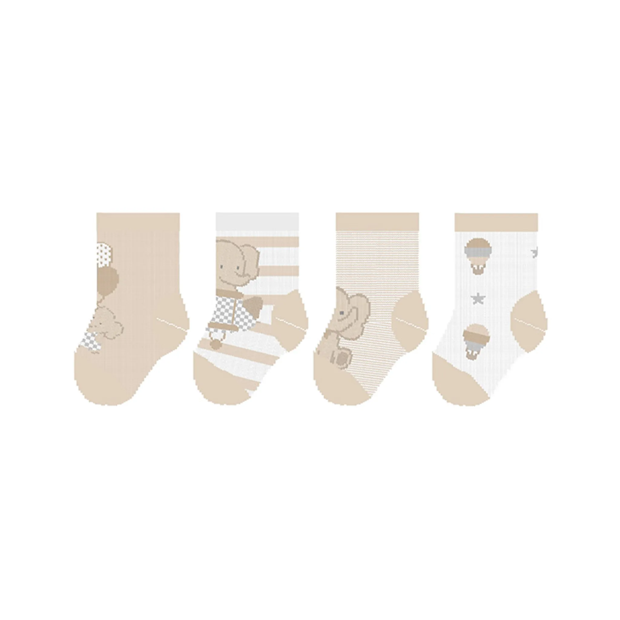Socken Packung mit 4 Paar