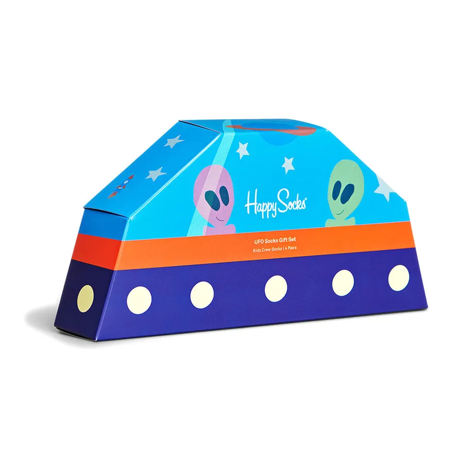 Raumfahrt-Crew-Socken Geschenkset 2 - 3 Jahre (4er Pack)