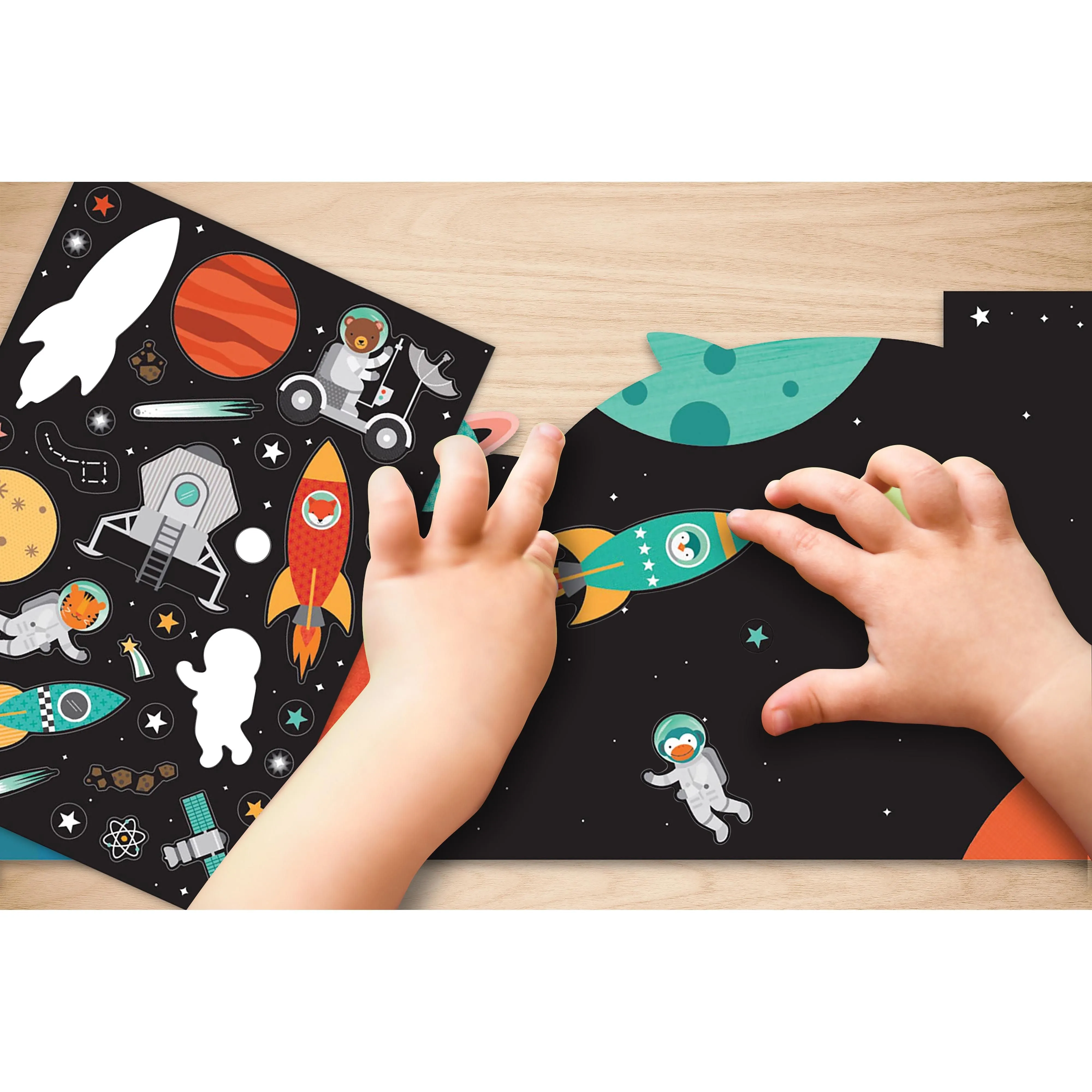 Weltraum-Entdecker-Sticker-Set