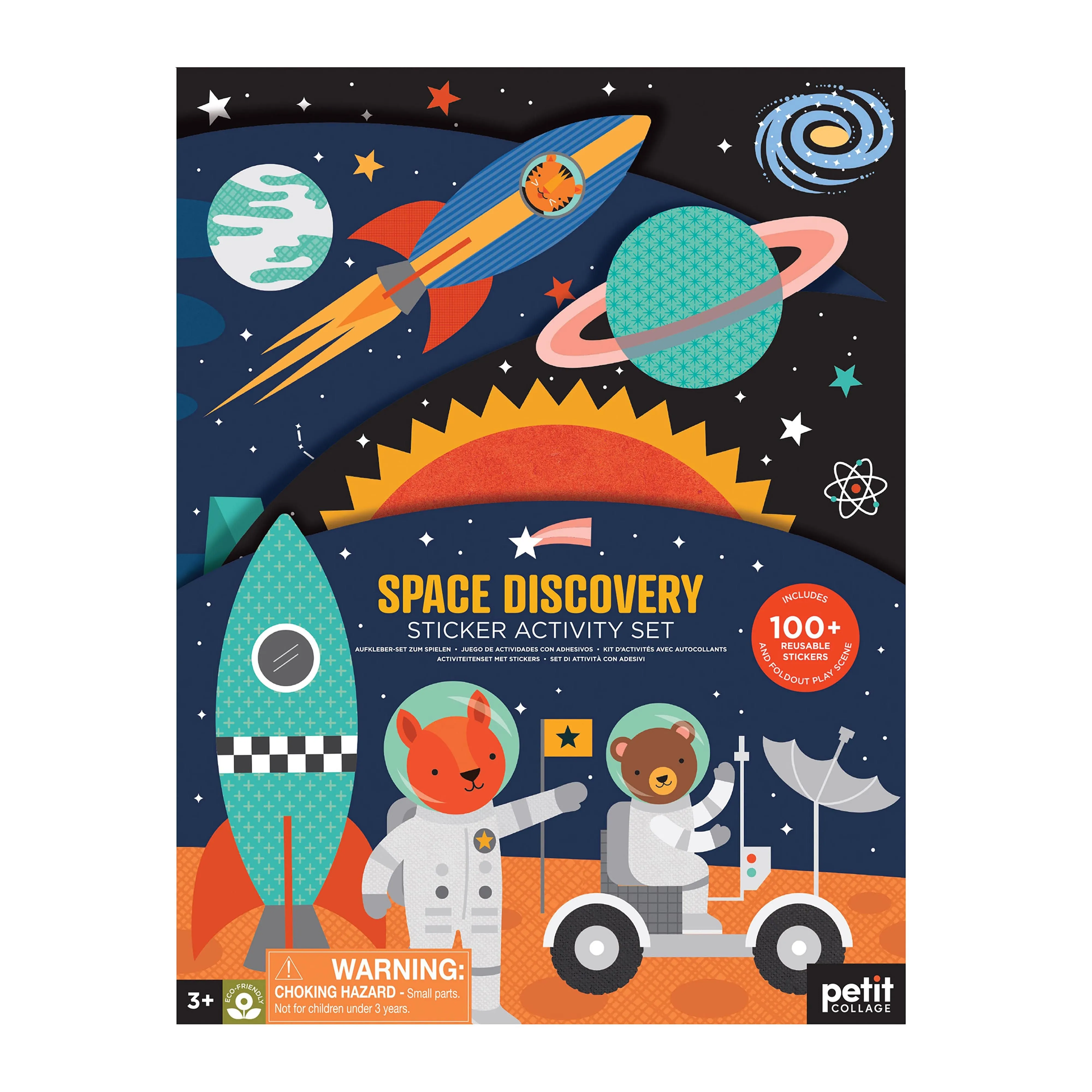 Weltraum-Entdecker-Sticker-Set