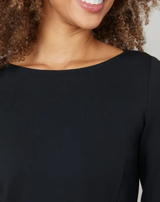 SPANX Perfektes A-Linien-Kleid mit 3/4-Ärmeln