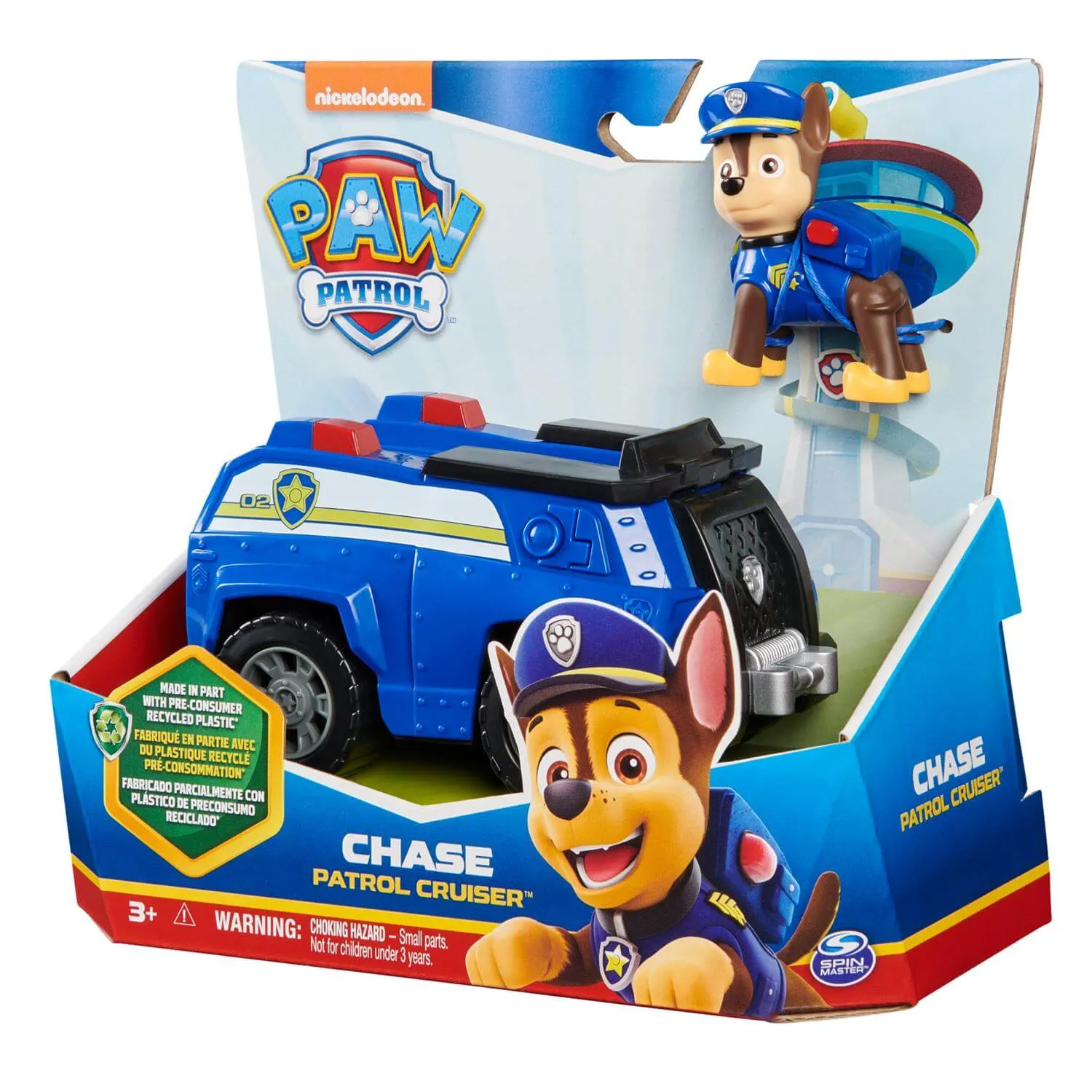 Spin Master Spielzeug PAW Patrol Chase und Streifenwagen Figuren-Set