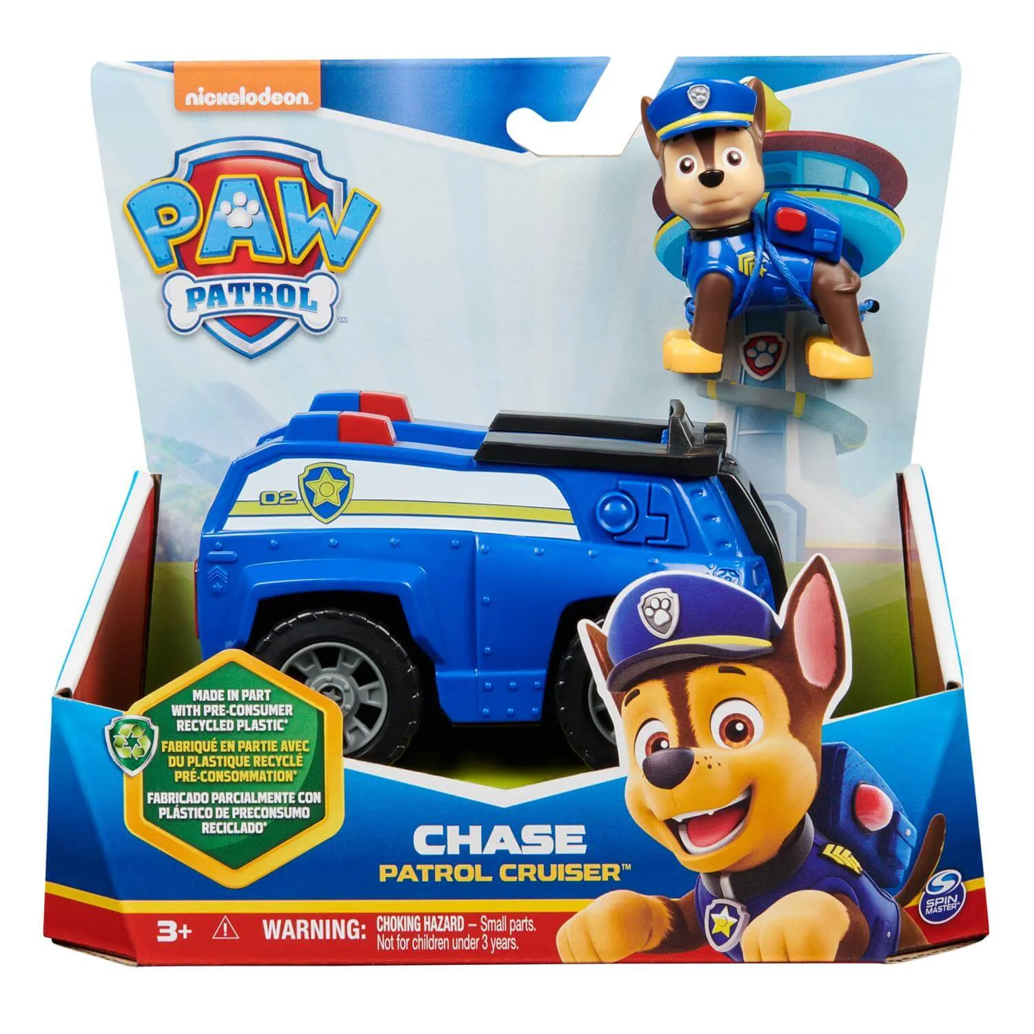 Spin Master Spielzeug PAW Patrol Chase und Streifenwagen Figuren-Set