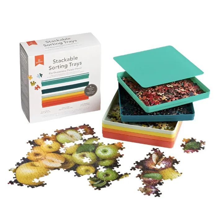 Stapelbare Puzzle-Sortierschalen