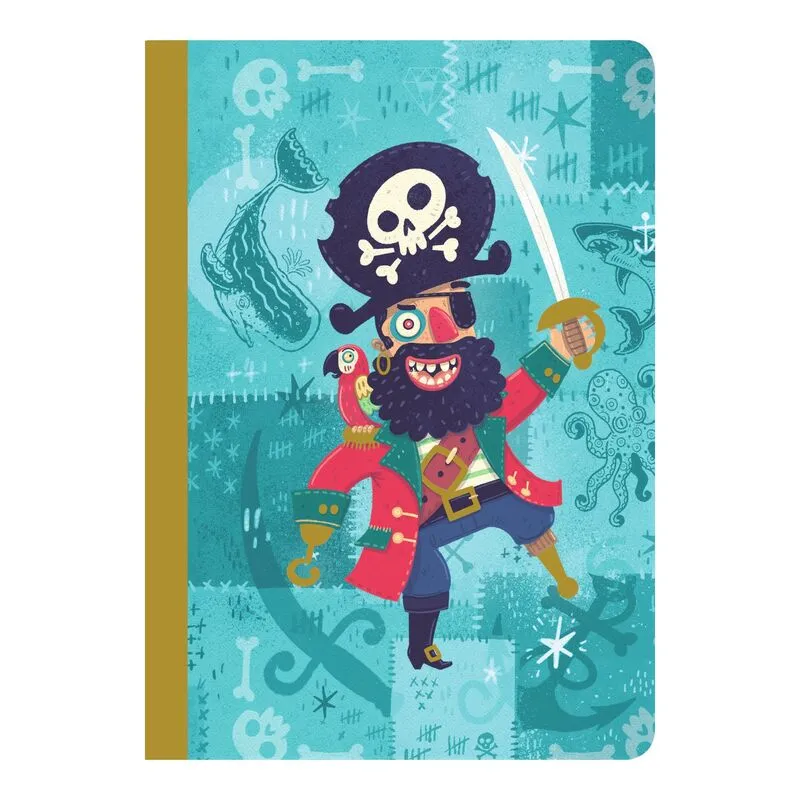 Steve Pirate Kleines Notizbuch-Set