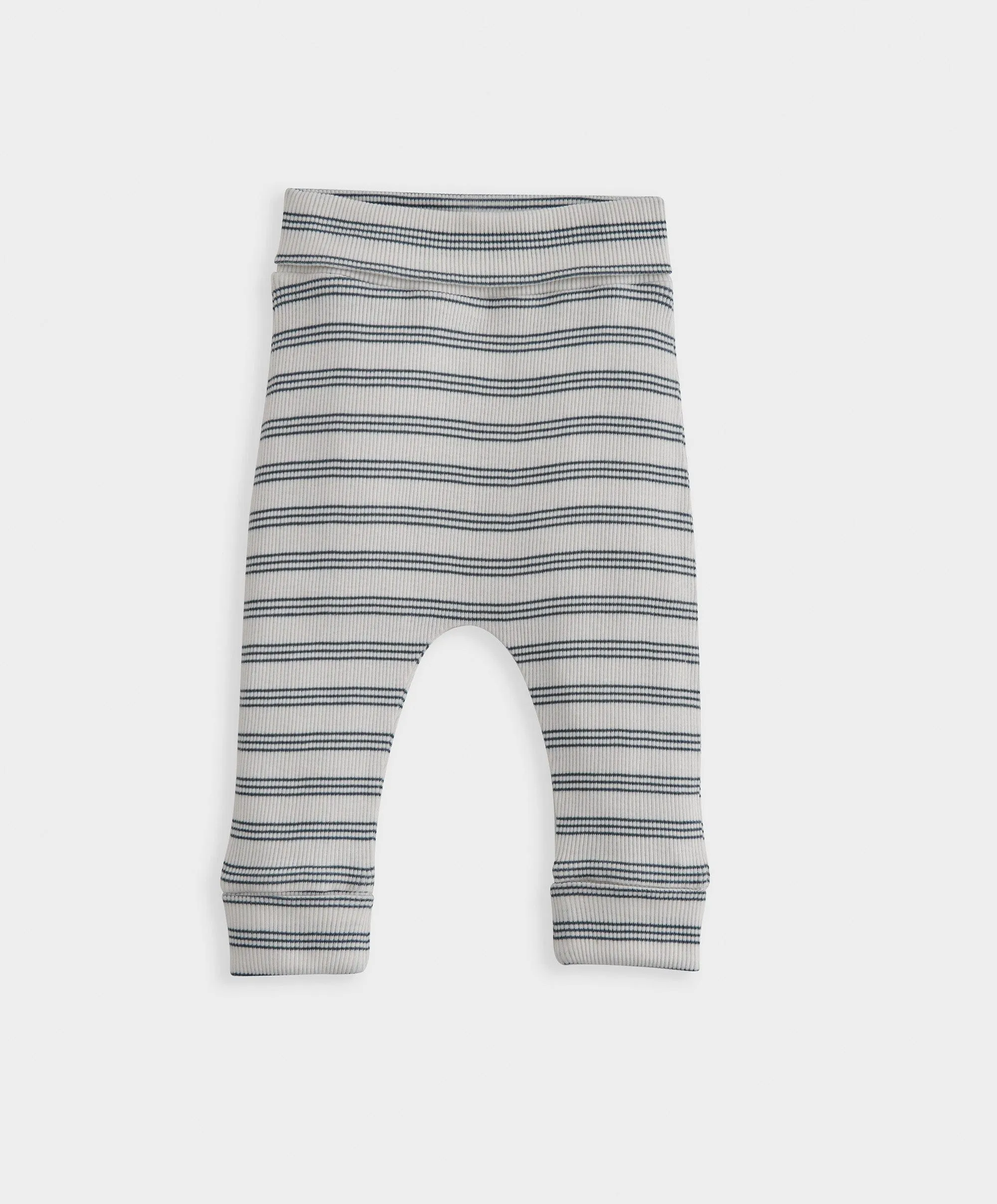 Gestreiftes Sweatshirt & Leggings-Set