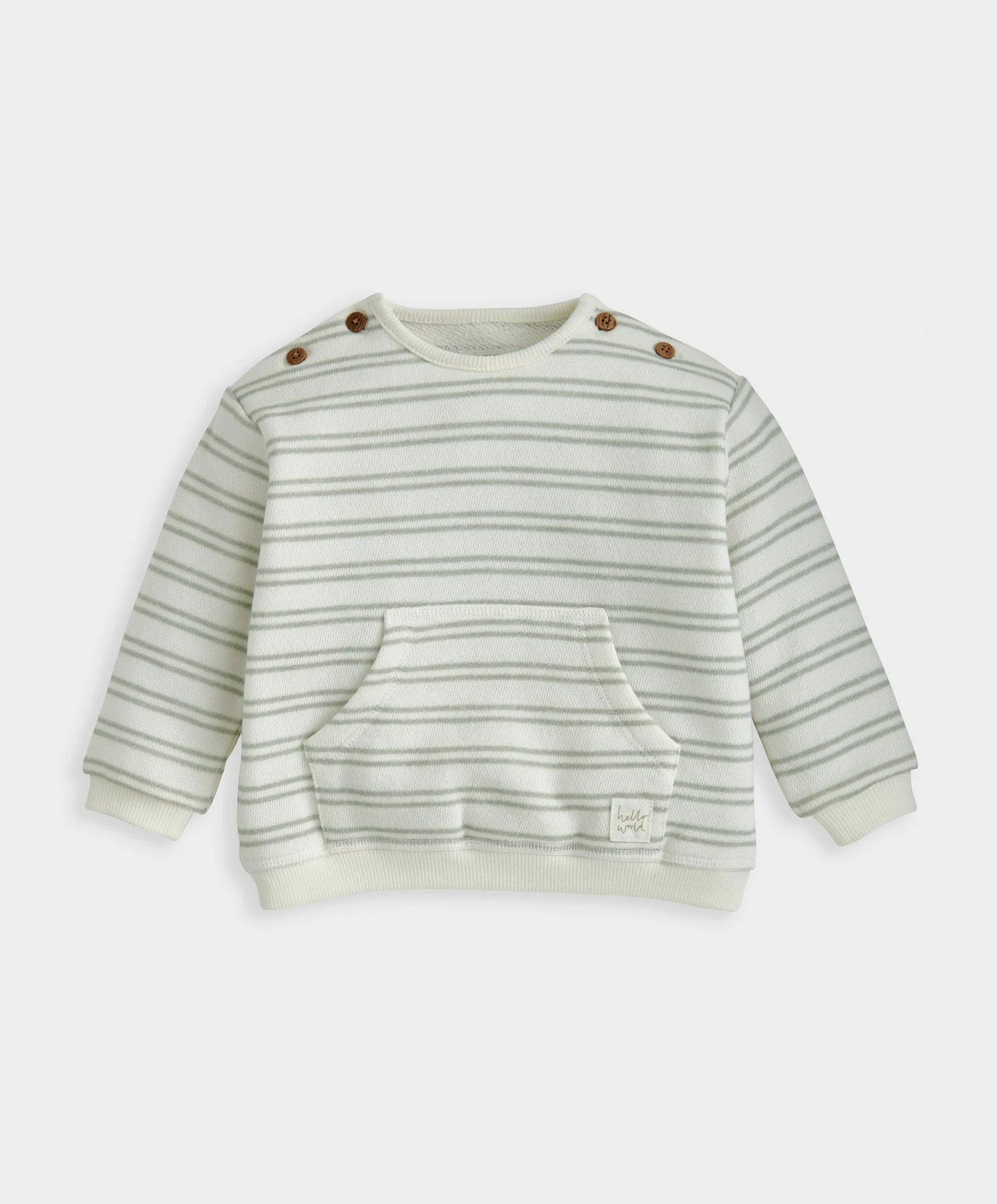 Gestreiftes Oberteil & Leggings-Set
