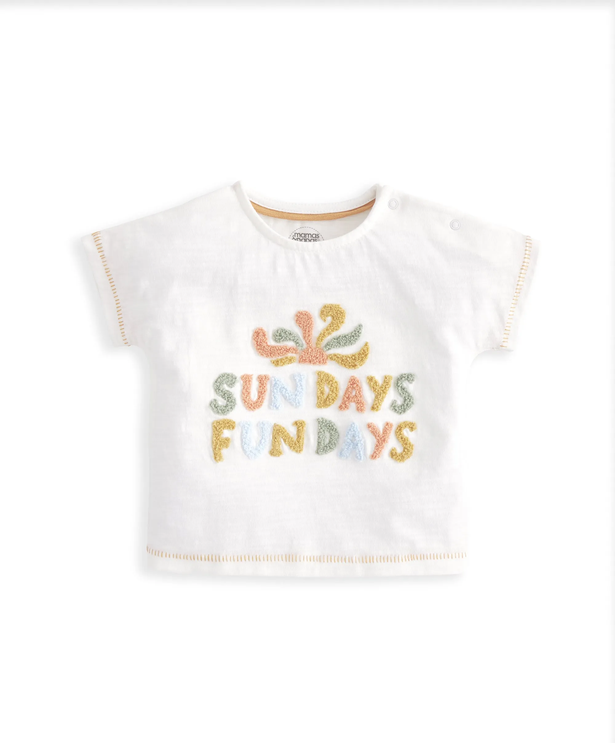 Sun Days Fun Days Slogan T-Shirt
