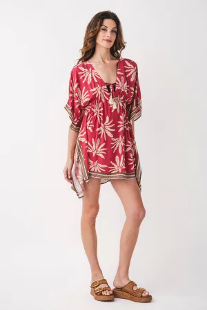 Surf Gypsy Printed Crepe Cover Up