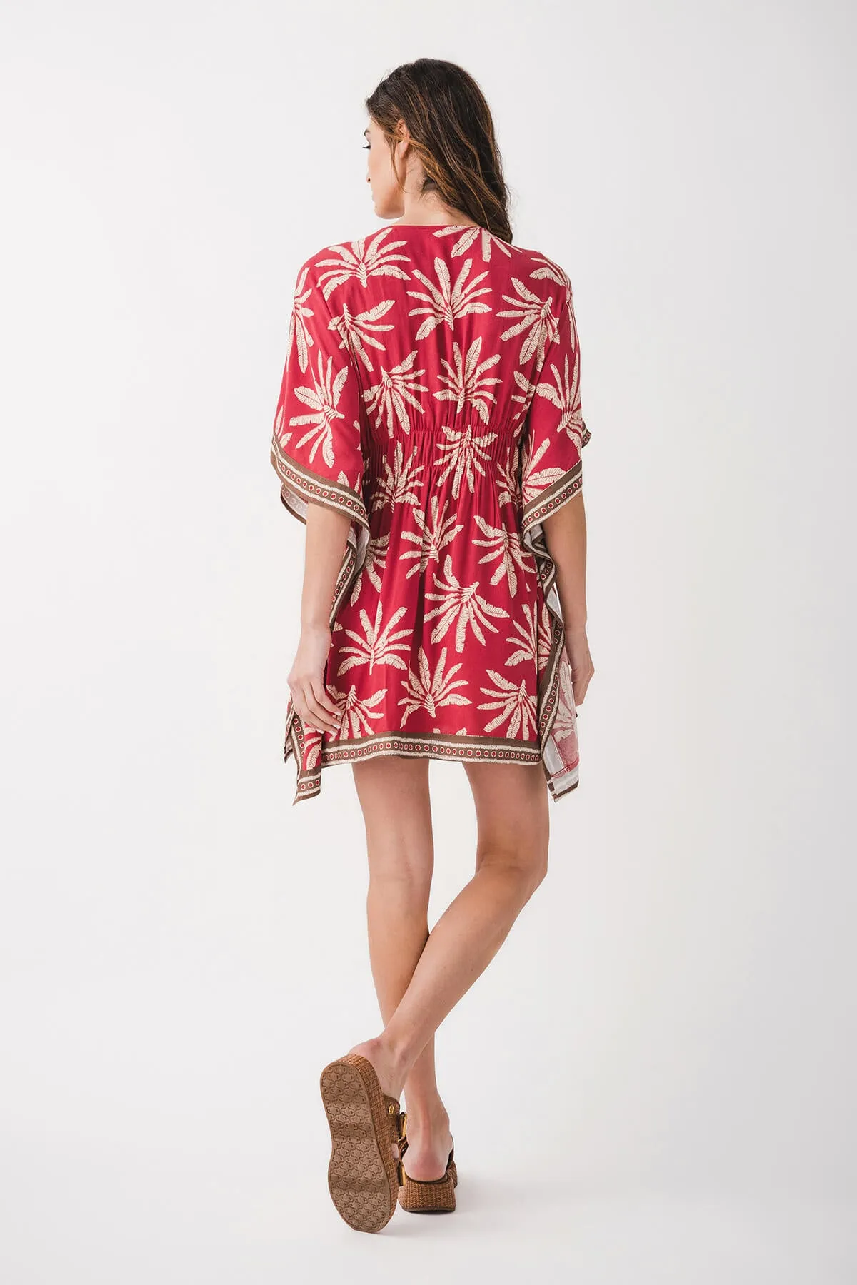 Surf Gypsy Bedrucktes Crêpe-Cover-Up