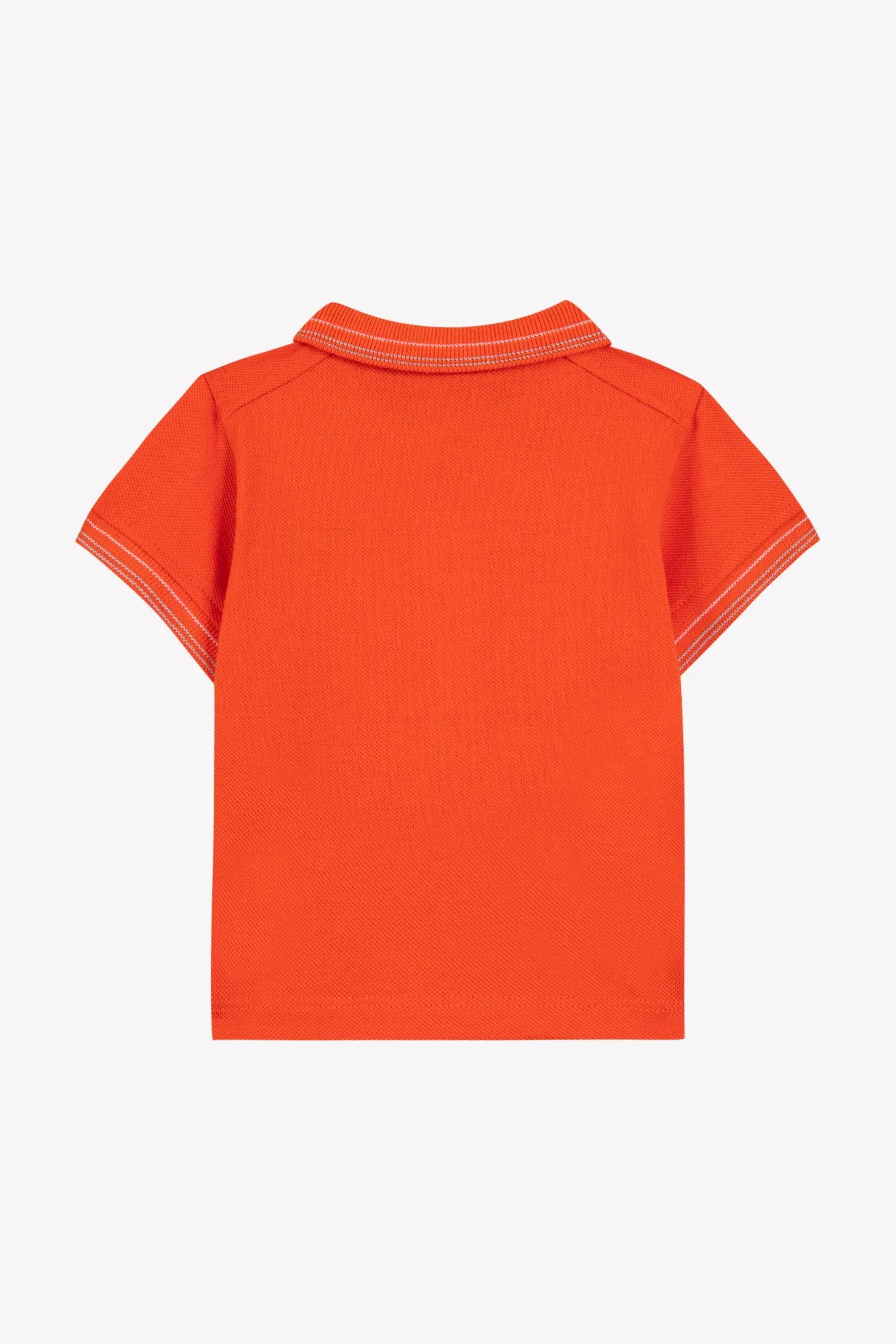 Tartine Et Chocolat Jungen Mädchen BABY CITY AVENTURE POLO4 - Würziges Orange