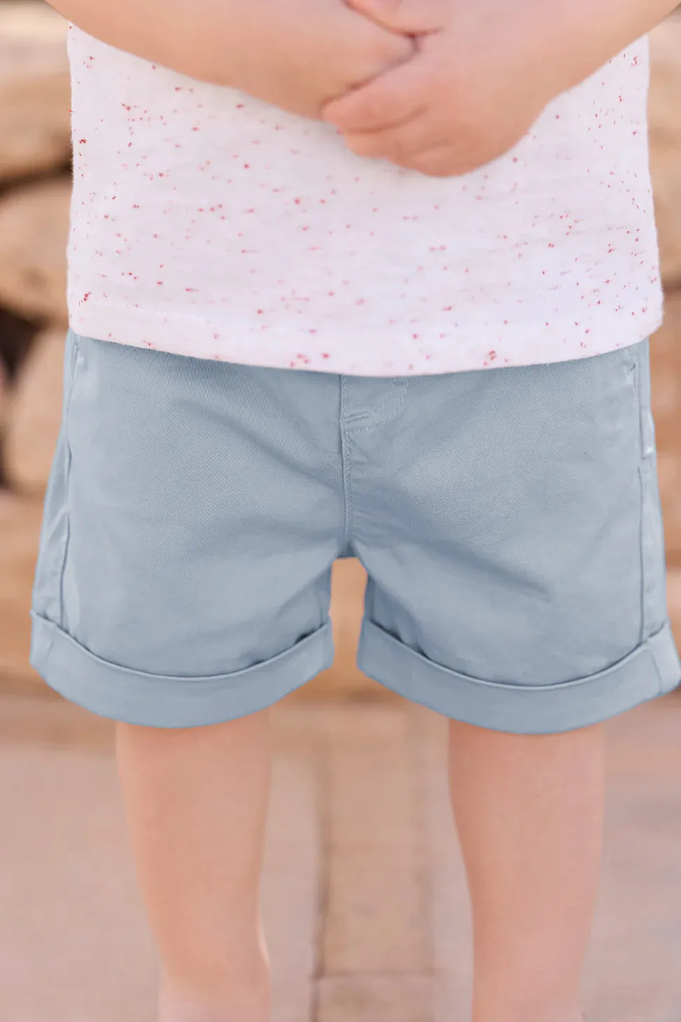 Tartine Et Chocolat Jungen Mädchen BABY CITY AVENTURE SHORT 13 - Graublau
