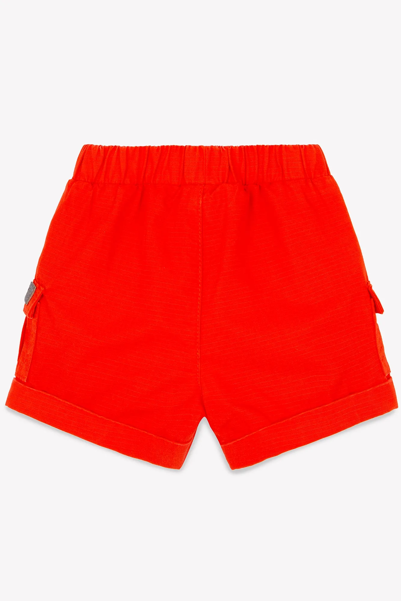 Tartine Et Chocolat Jungen Mädchen BABY CITY AVENTURE SHORT 7 - Würziges Orange