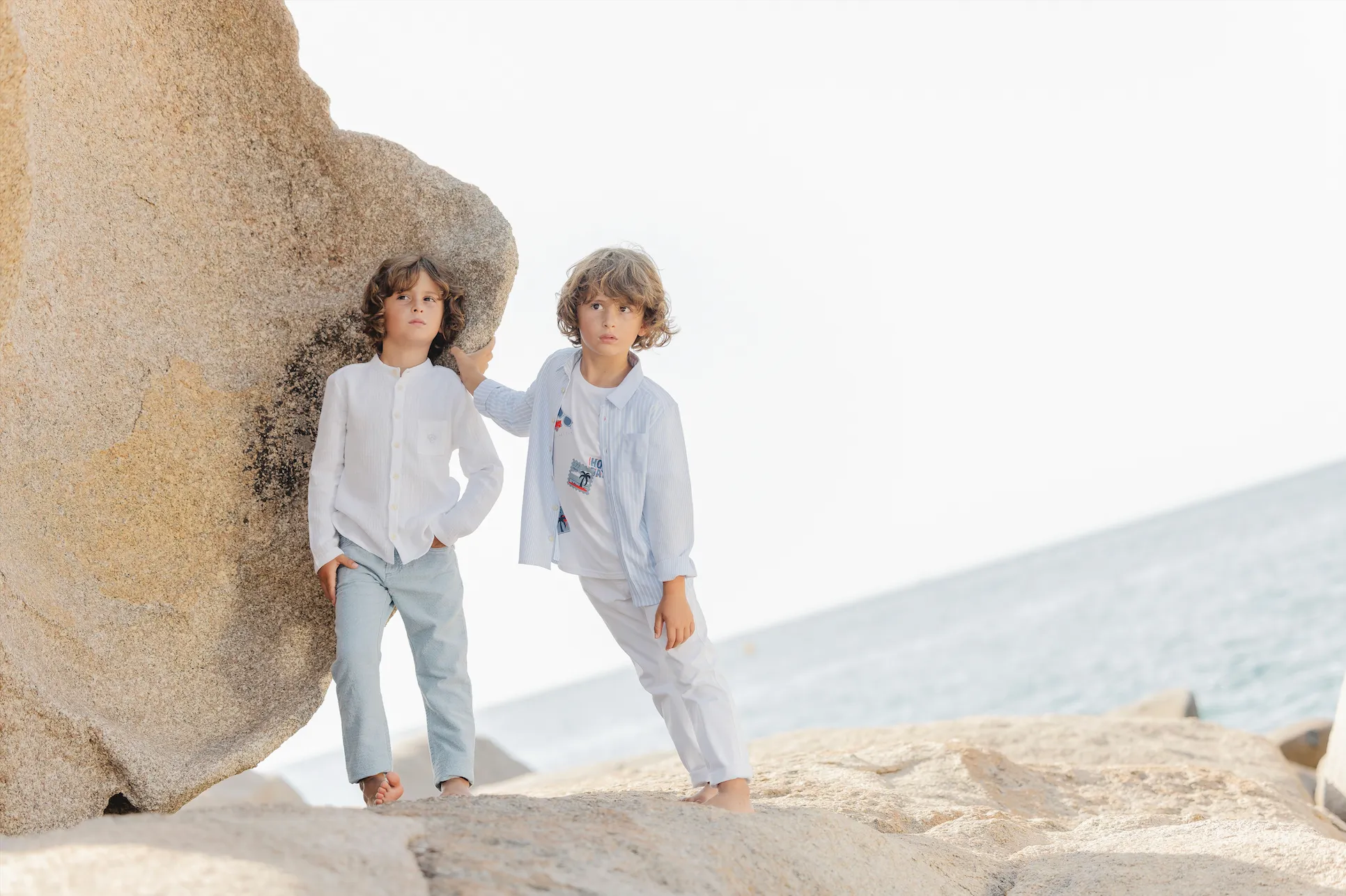 Tartine Et Chocolat Jungen Mädchen BABY EXPLORATEUR EN HERBE Hemd5 - Weiß