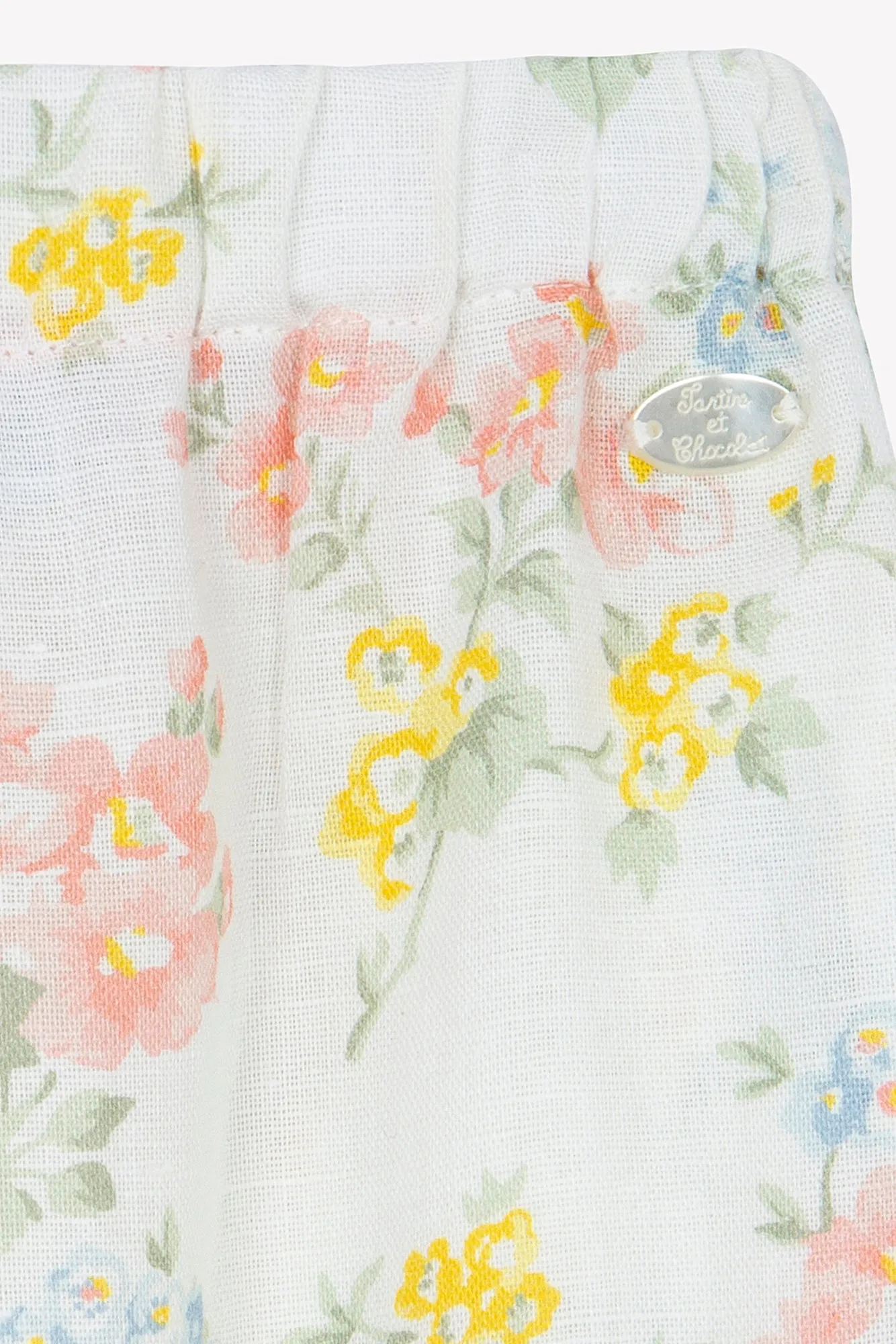 Tartine Et Chocolat Jungen Mädchen BABY SOMMERGARTEN HOSE 6 - Perlmutt