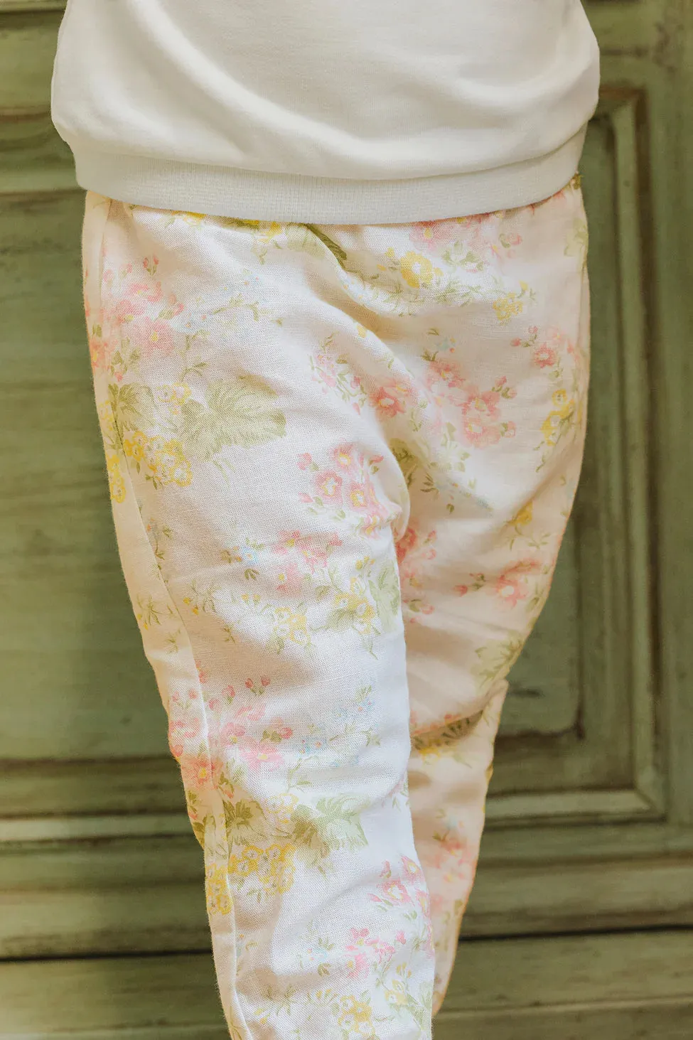 Tartine Et Chocolat Jungen Mädchen BABY SOMMERGARTEN HOSE 6 - Perlmutt