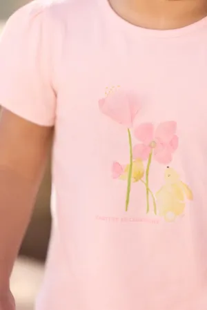 Tartine Et Chocolat Boys Girls BABY JARDIN D'ETE TEESHIRT 4 - Rose pâle