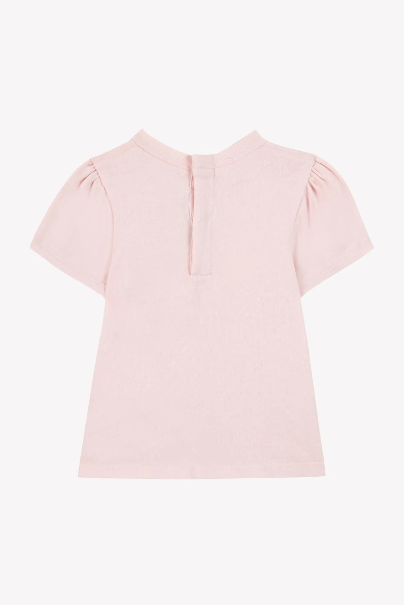 Tartine Et Chocolat Jungen Mädchen BABY JARDIN D'ETE T-SHIRT 4 - Blassrosa