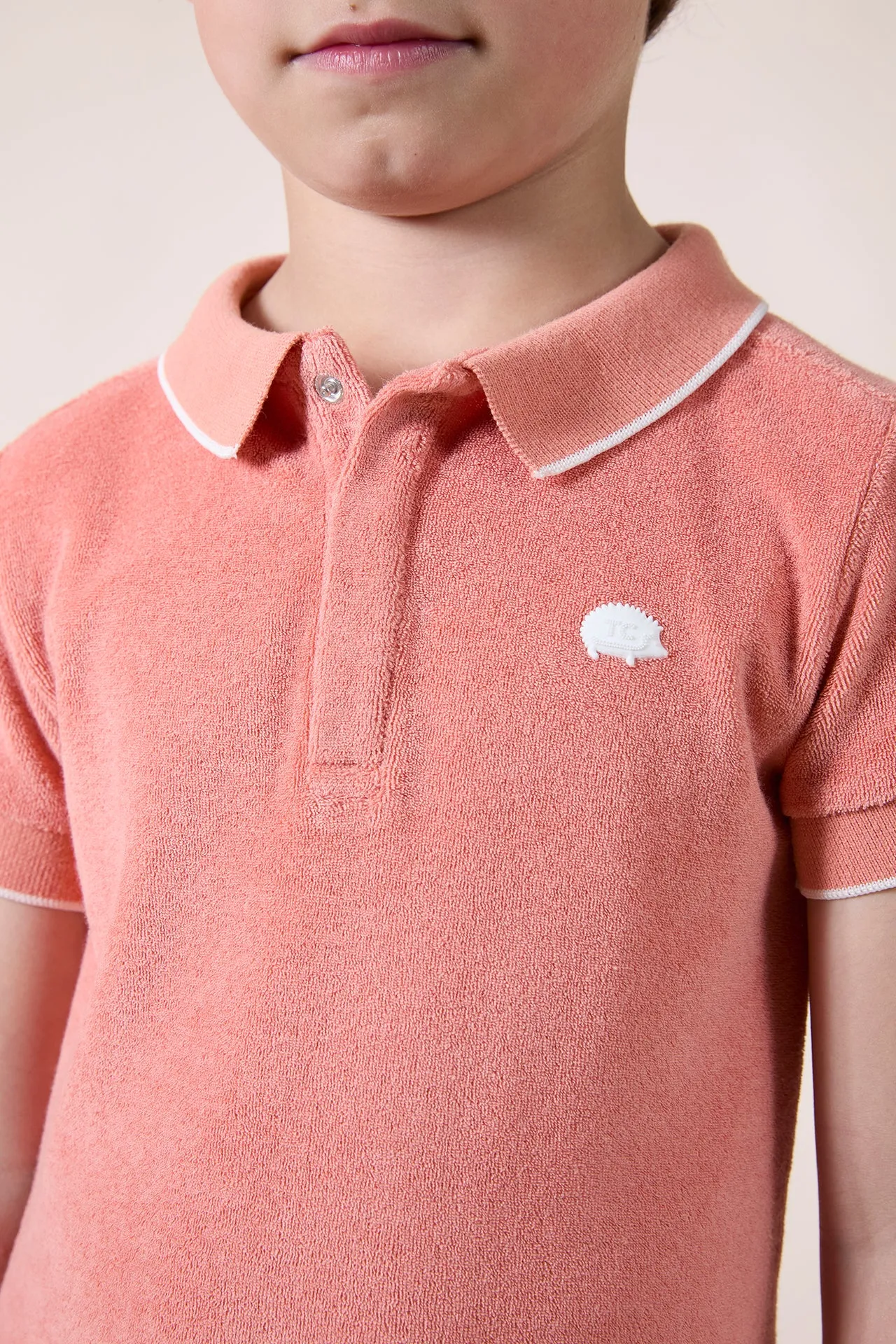 Tartine Et Chocolat Jungen Mädchen BABY PETIT COWBOY POLO1 - Orange