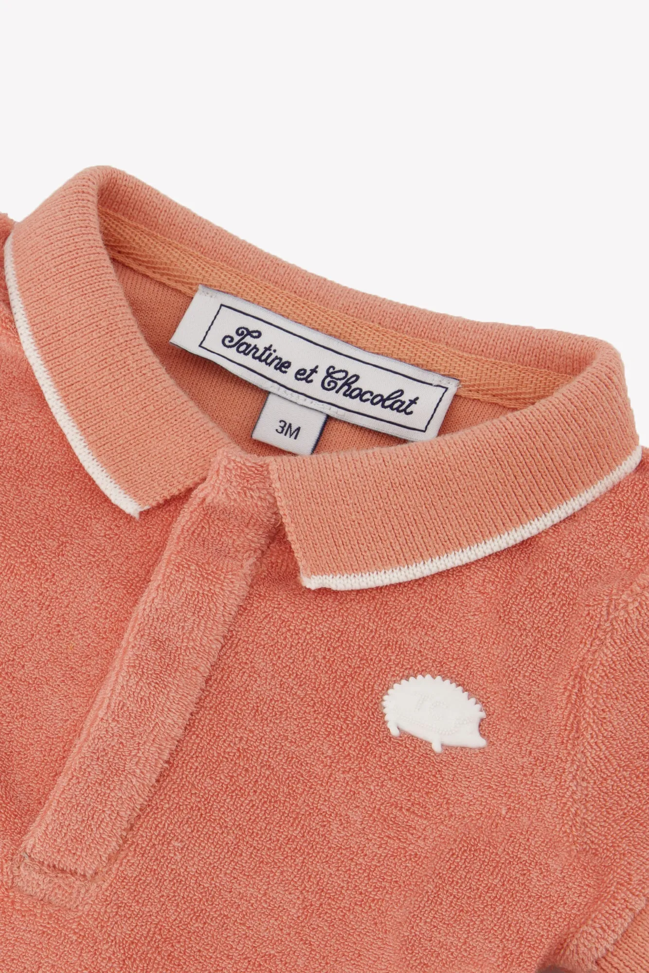 Tartine Et Chocolat Jungen Mädchen BABY PETIT COWBOY POLO1 - Orange