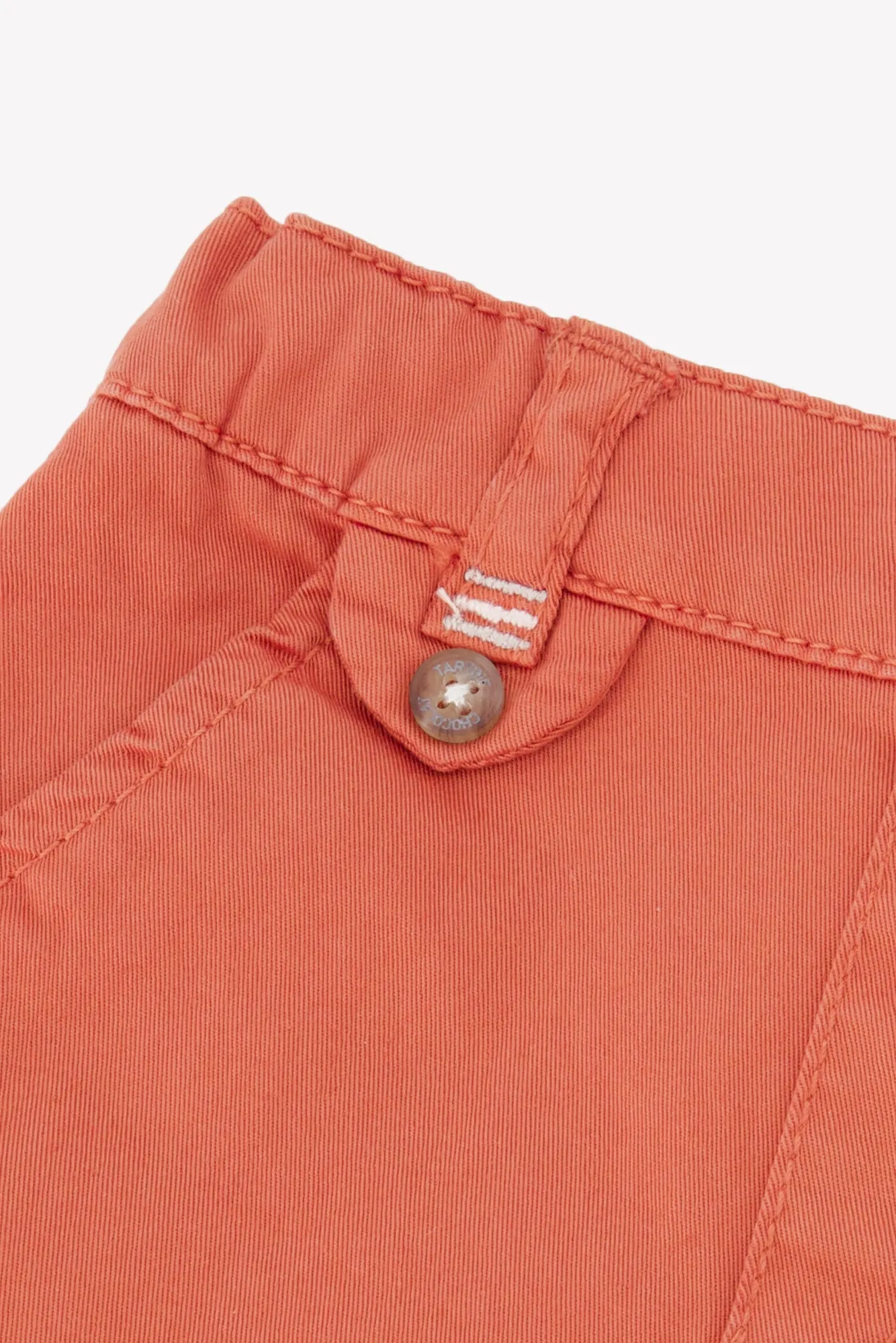 Tartine Et Chocolat Jungen Mädchen BABY PETIT COWBOY KURZE 13 - Orange