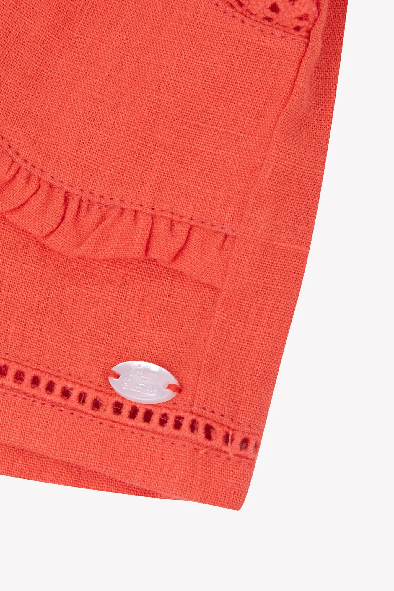 Tartine Et Chocolat Jungen Mädchen BABY PROMENADE BUCOLIQUE SHORT2 - Klatschmohn