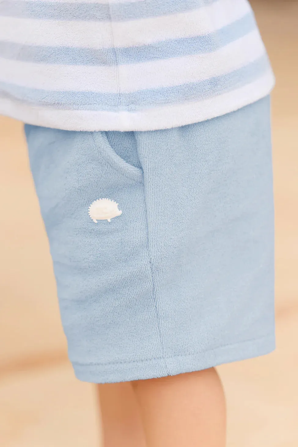 Tartine Et Chocolat Jungen Mädchen BABY UNTER DEM MEER KURZE 9 - Gewaschener Blauton