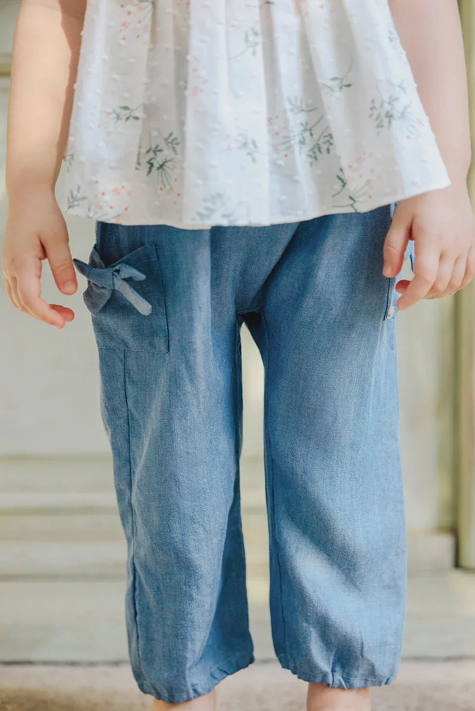 Tartine Et Chocolat Jungen Mädchen BABY TRESOR D'ETE HOSE 1 - Indigo